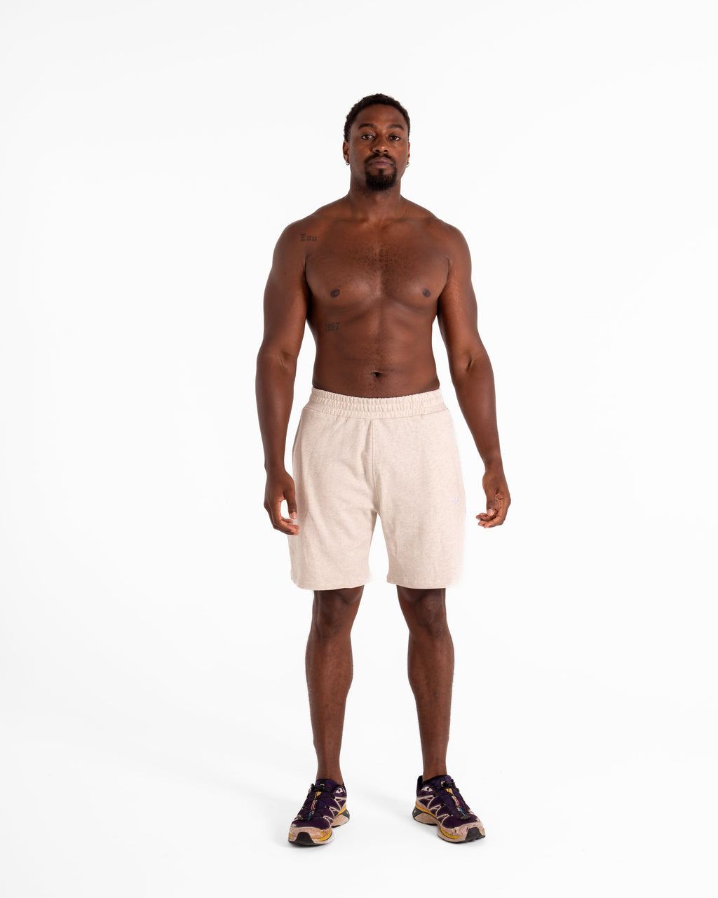 KTP CASUAL SHORTS - MARLE GREY