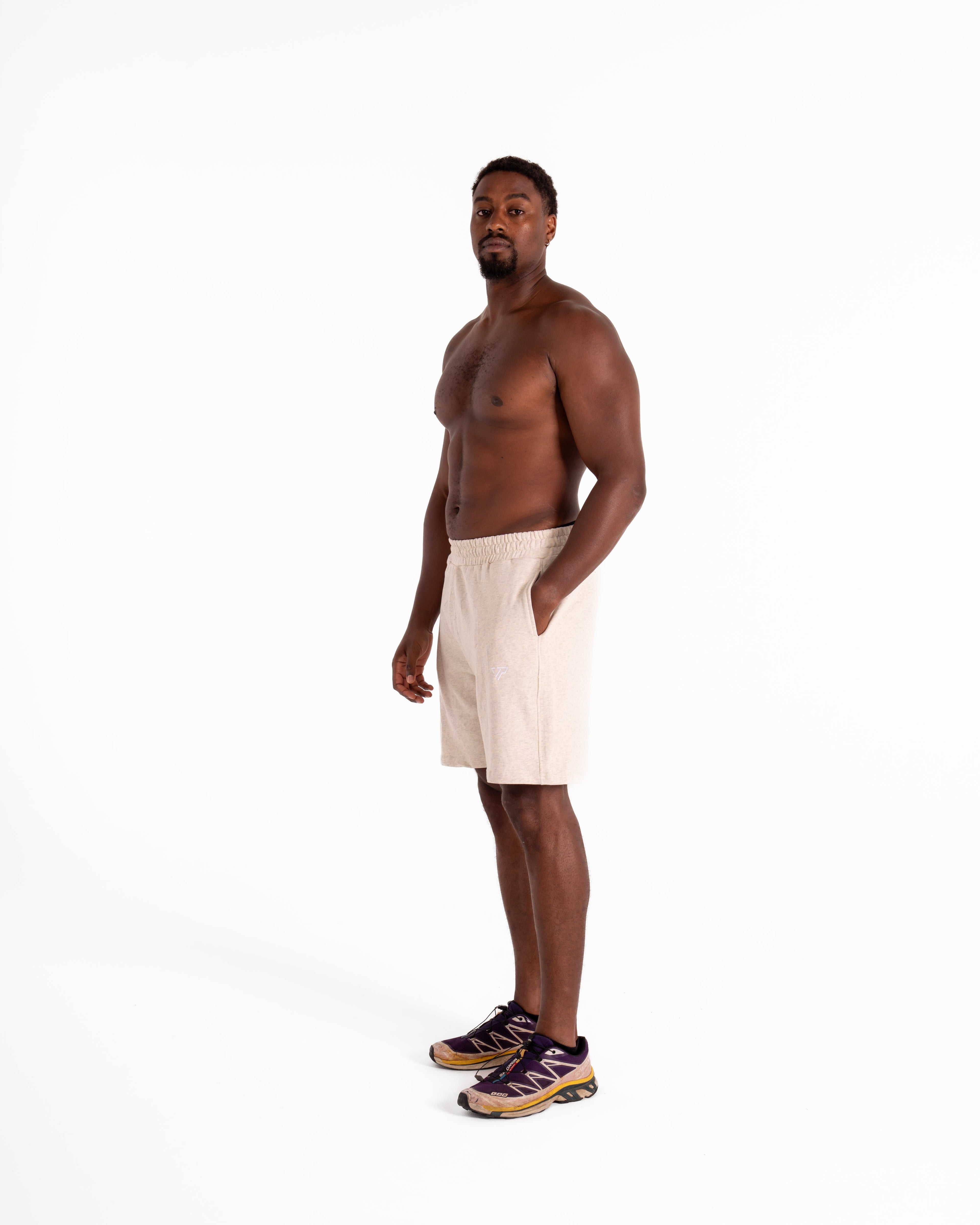 KTP CASUAL SHORTS - MARLE GREY