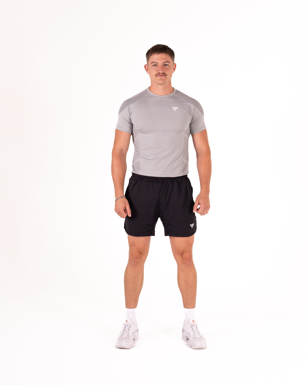 KTP MEN'S ULTRA FIT TEE - MARLE GREY