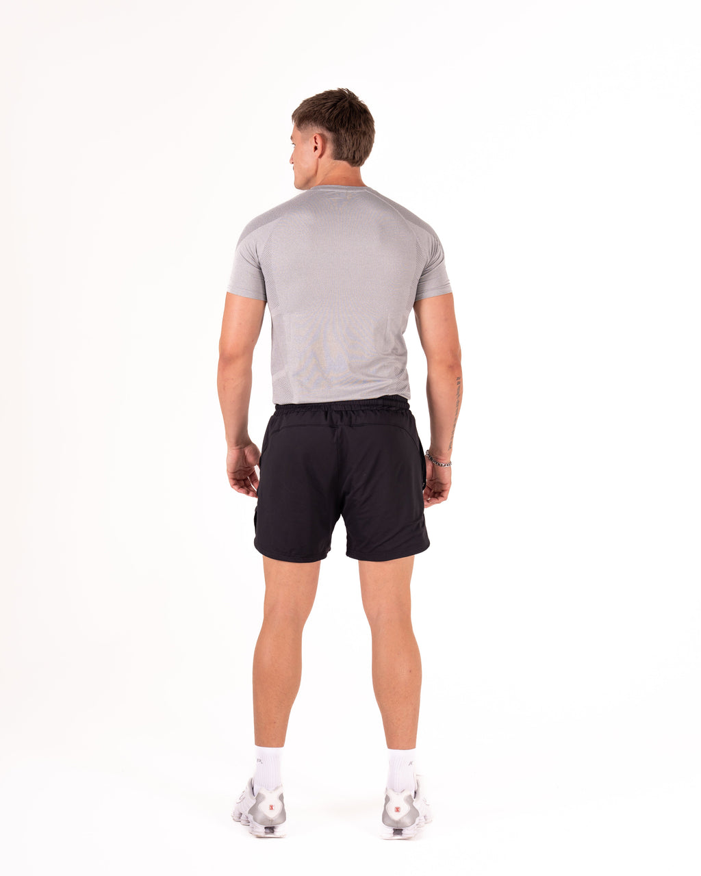 KTP MEN'S ULTRA FIT TEE - MARLE GREY