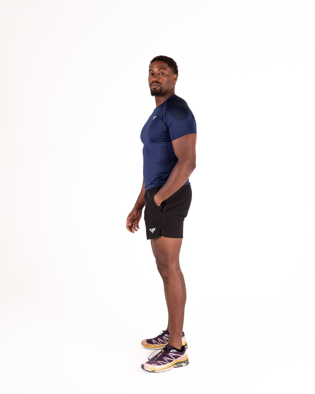 KTP MEN'S ULTRA FIT TEE - NAVY