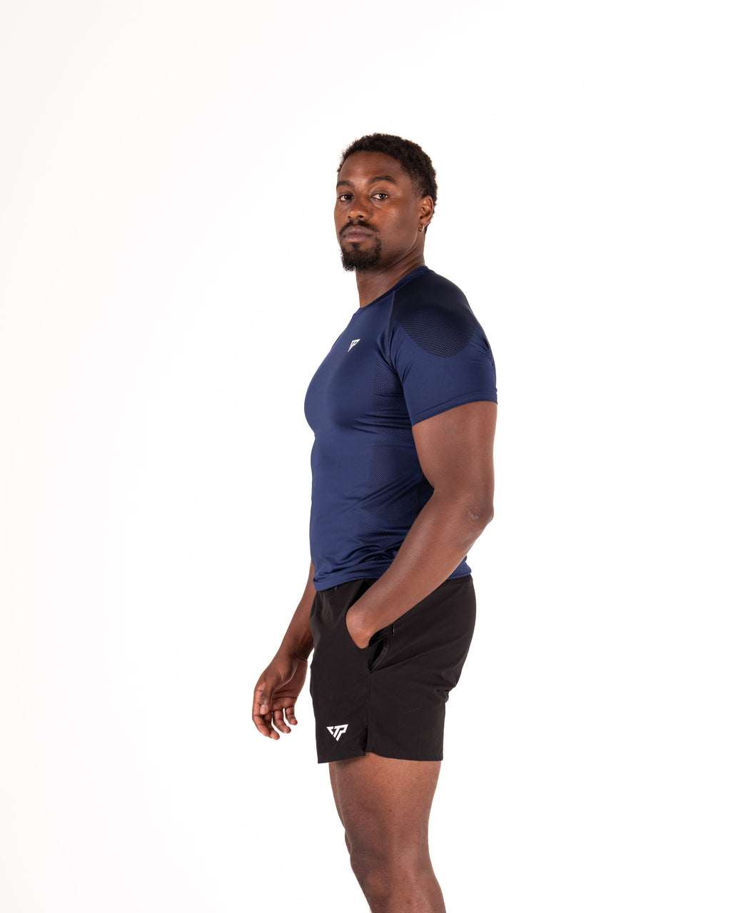KTP MEN'S ULTRA FIT TEE - NAVY