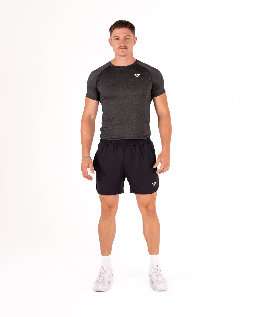 KTP MEN'S ULTRA FIT TEE - BLACK