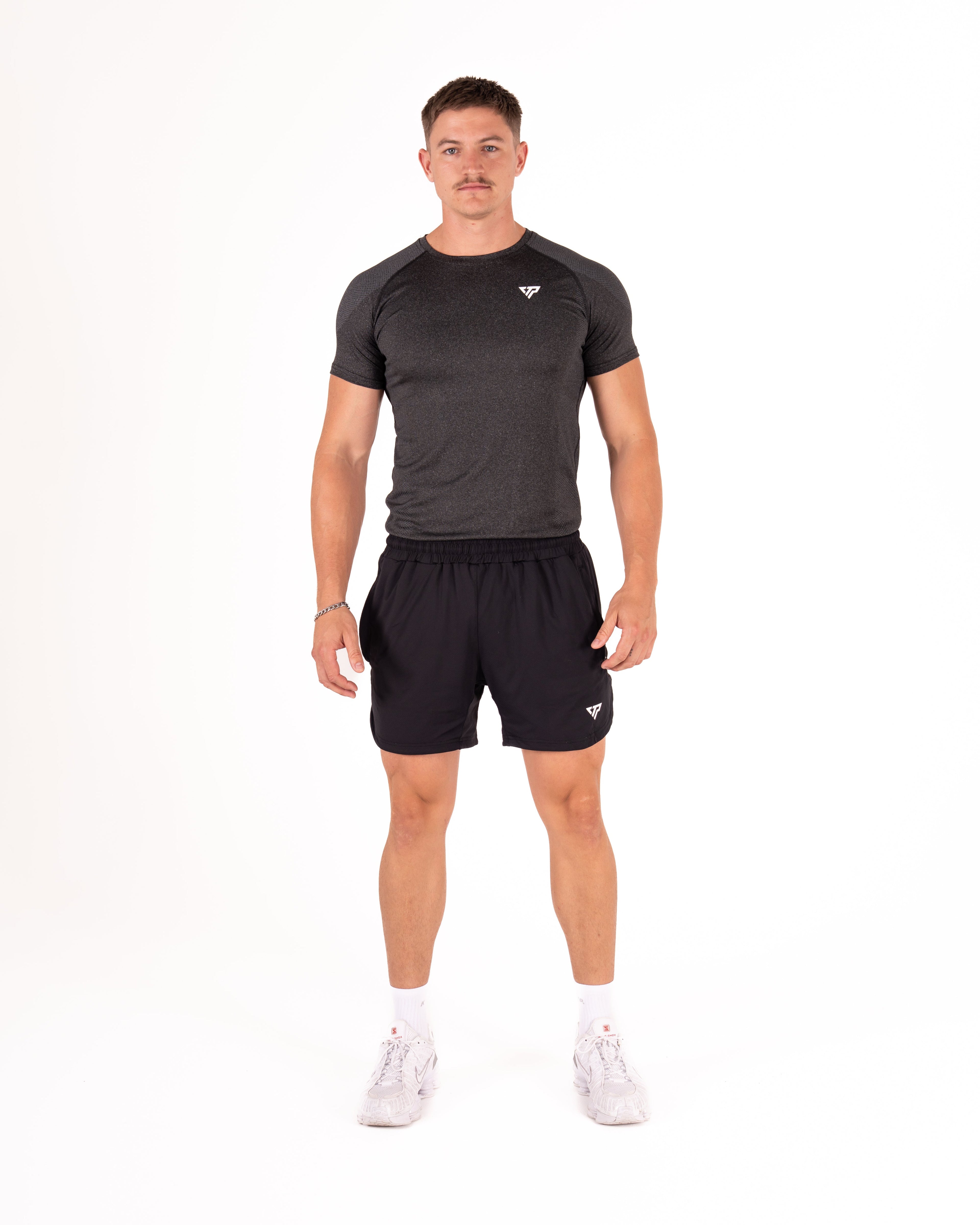 KTP MEN'S ULTRA FIT TEE - BLACK