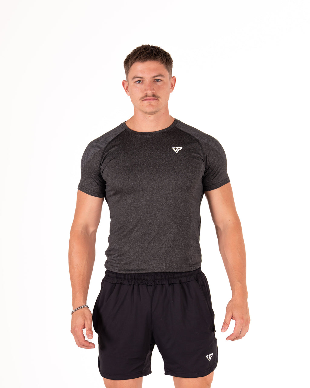 KTP MEN'S ULTRA FIT TEE - BLACK