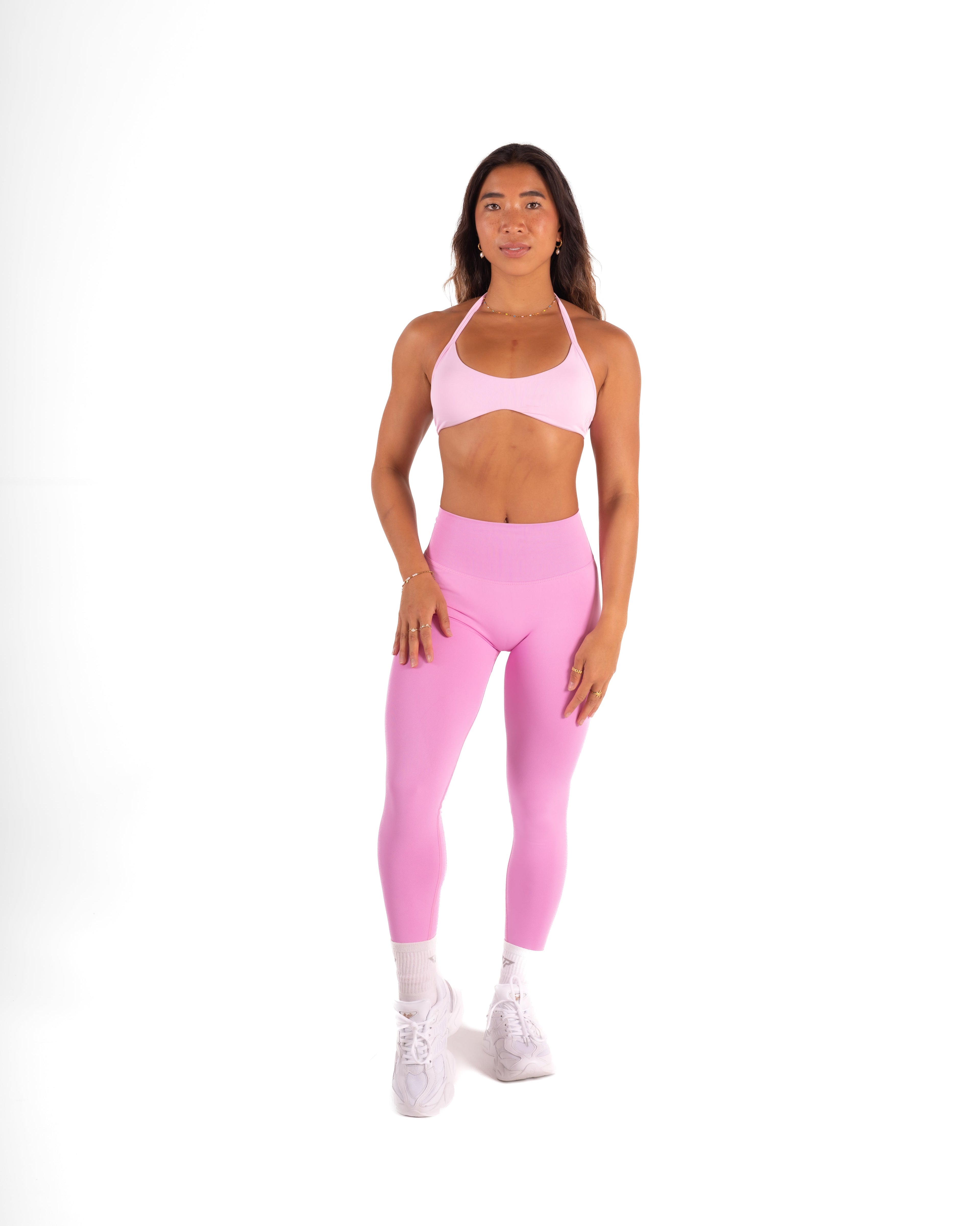 RECOIL HIGH WAIST SCRUNCH LEGGING - BUBBLEGUM PINK