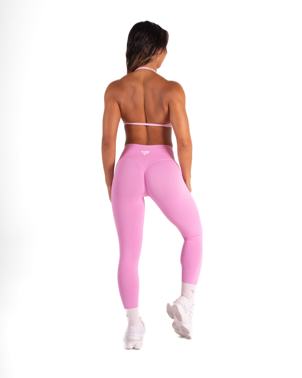RECOIL HIGH WAIST SCRUNCH LEGGING - BUBBLEGUM PINK