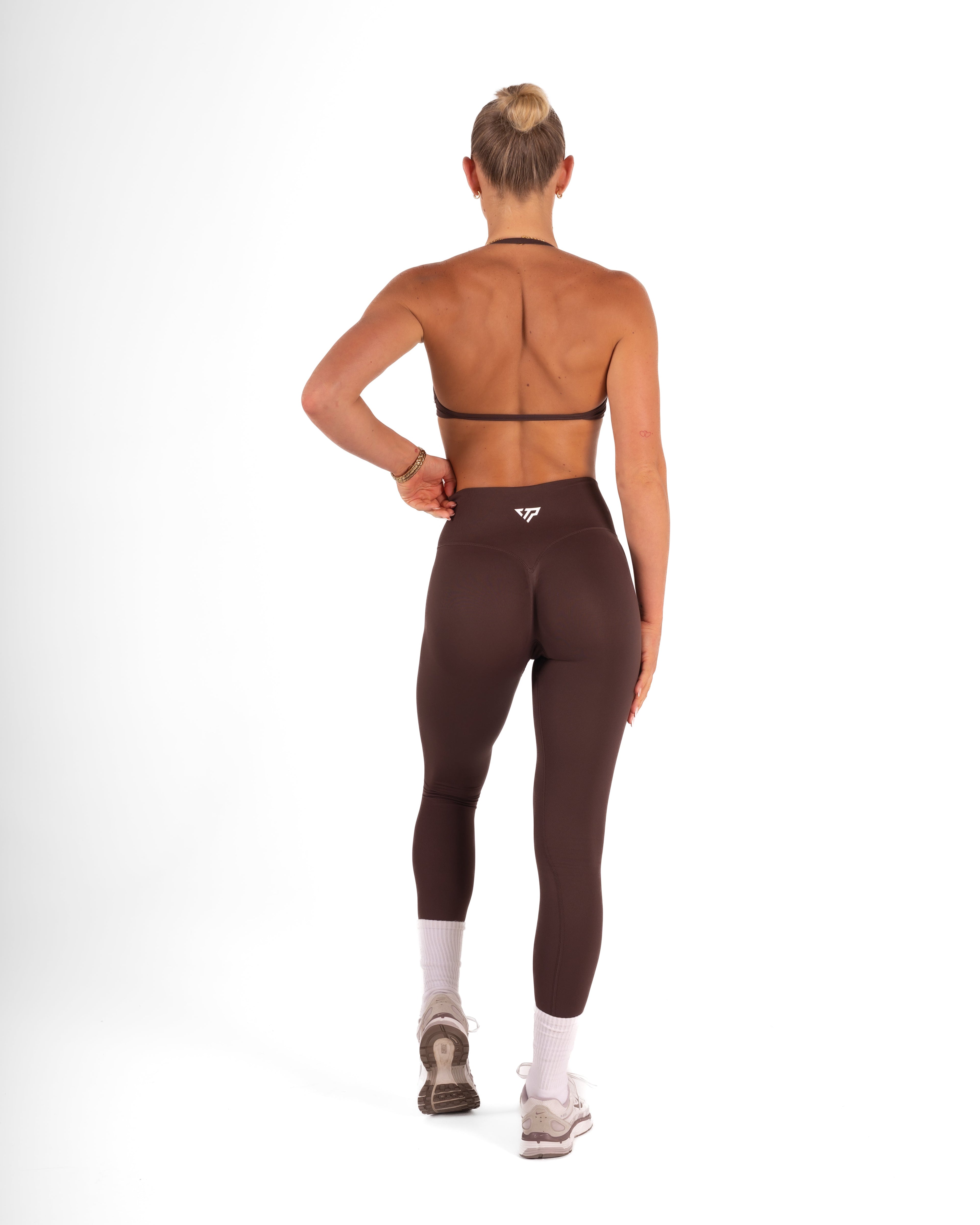RECOIL HIGH WAIST SCRUNCH LEGGING - ESPRESSO