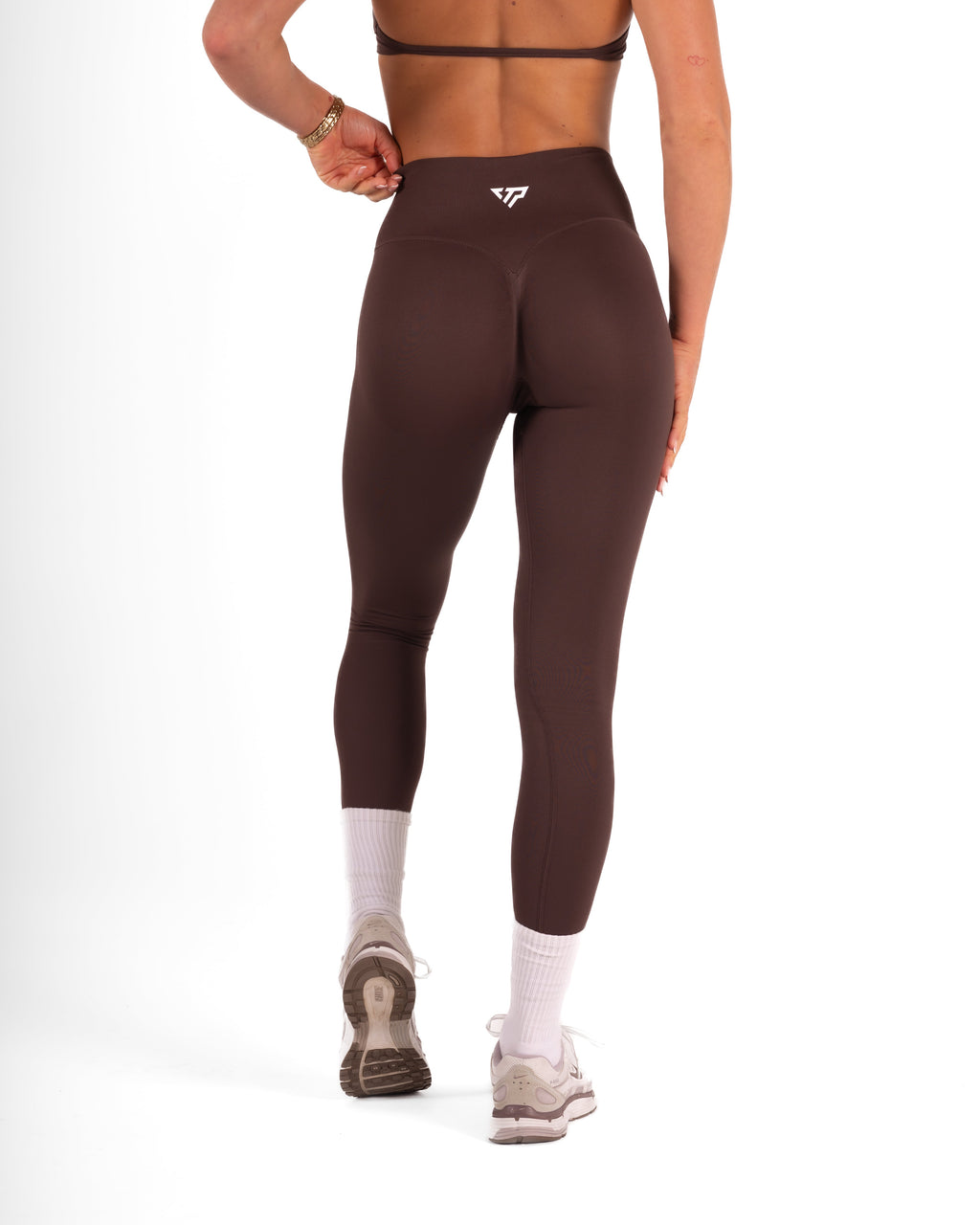 RECOIL HIGH WAIST SCRUNCH LEGGING - ESPRESSO