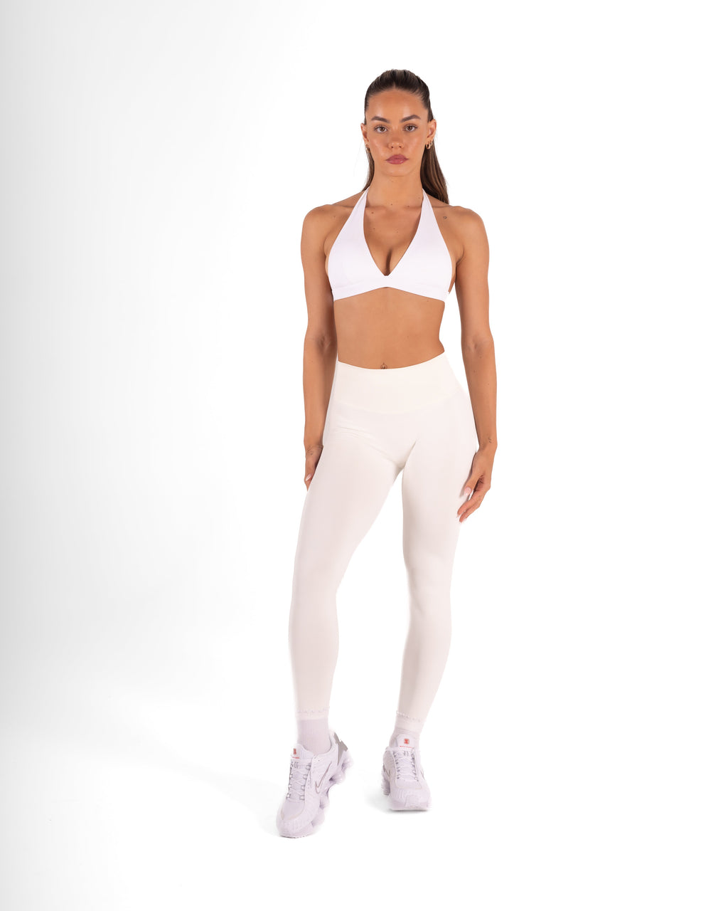 RECOIL HIGH WAIST SCRUNCH LEGGING - OFF WHITE