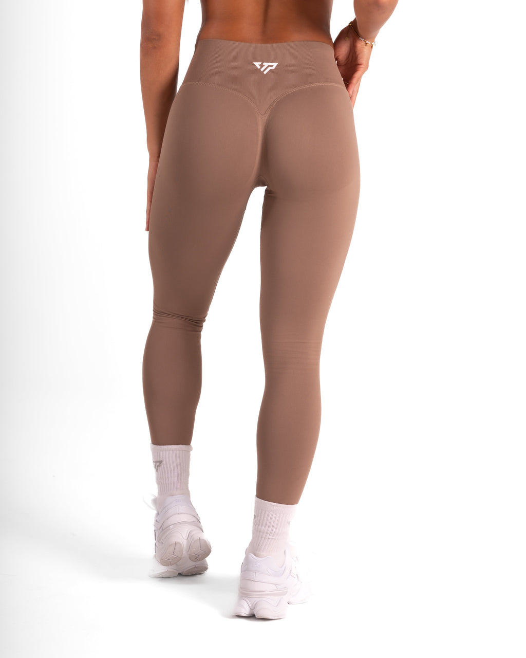 RECOIL HIGH WAIST SCRUNCH LEGGING - COFFEE
