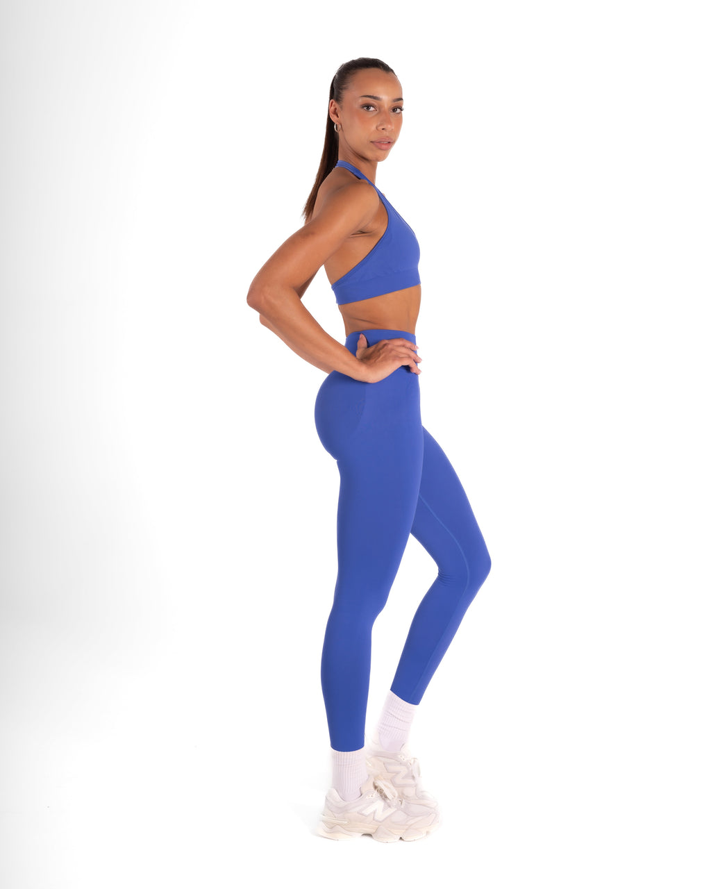 RECOIL HIGH WAIST SCRUNCH LEGGING - ELECTRIC BLUE