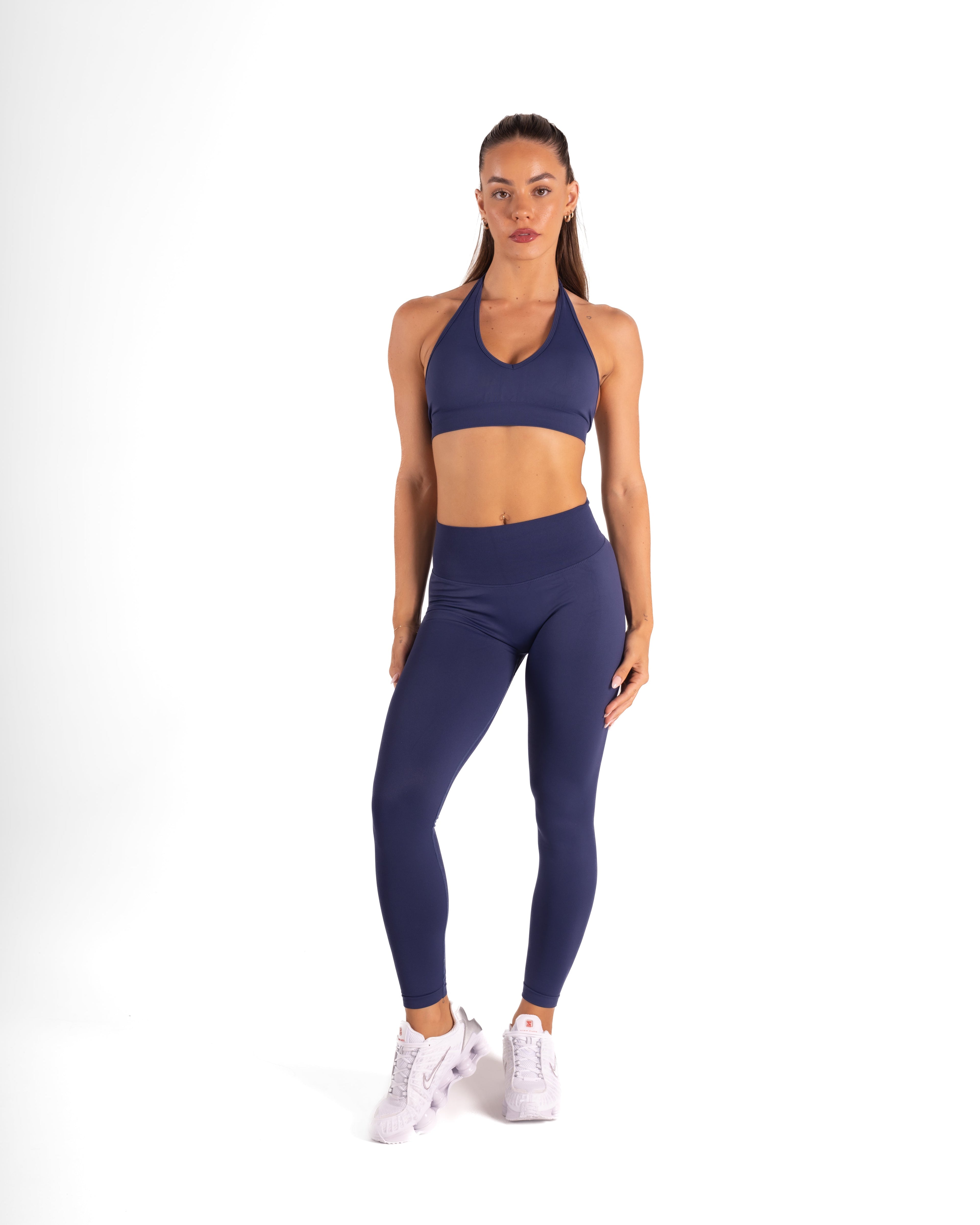 RECOIL HIGH WAIST SCRUNCH LEGGING - NAVY