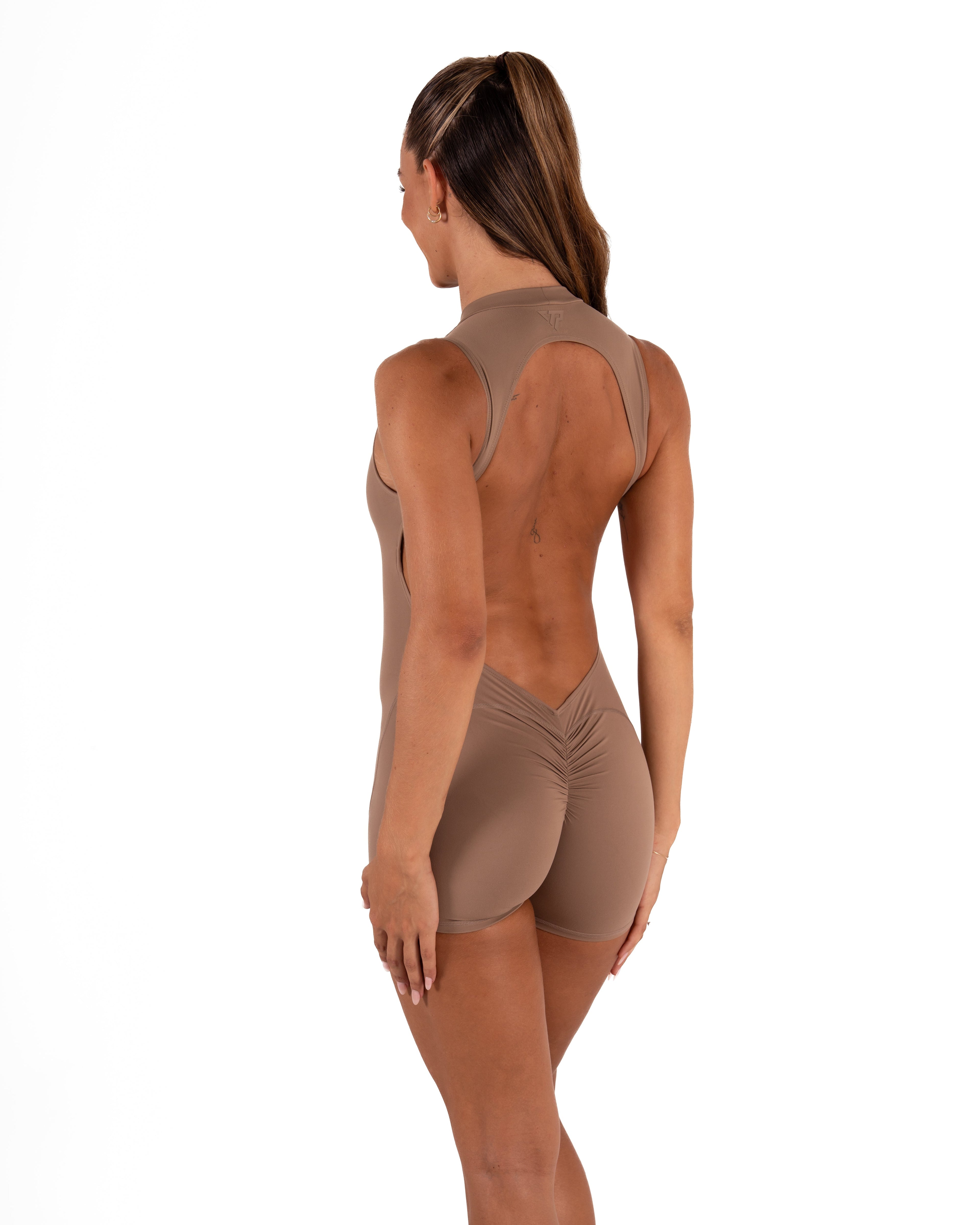 SIERRA JUMPSUIT - COFFEE