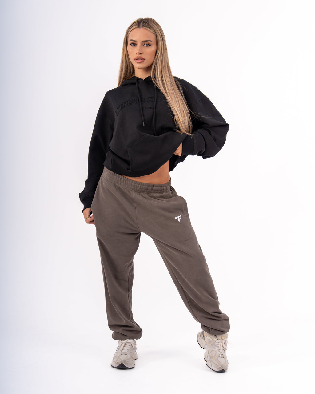 KTP UNISEX ESSENTIAL JOGGERS - KHAKI GREY