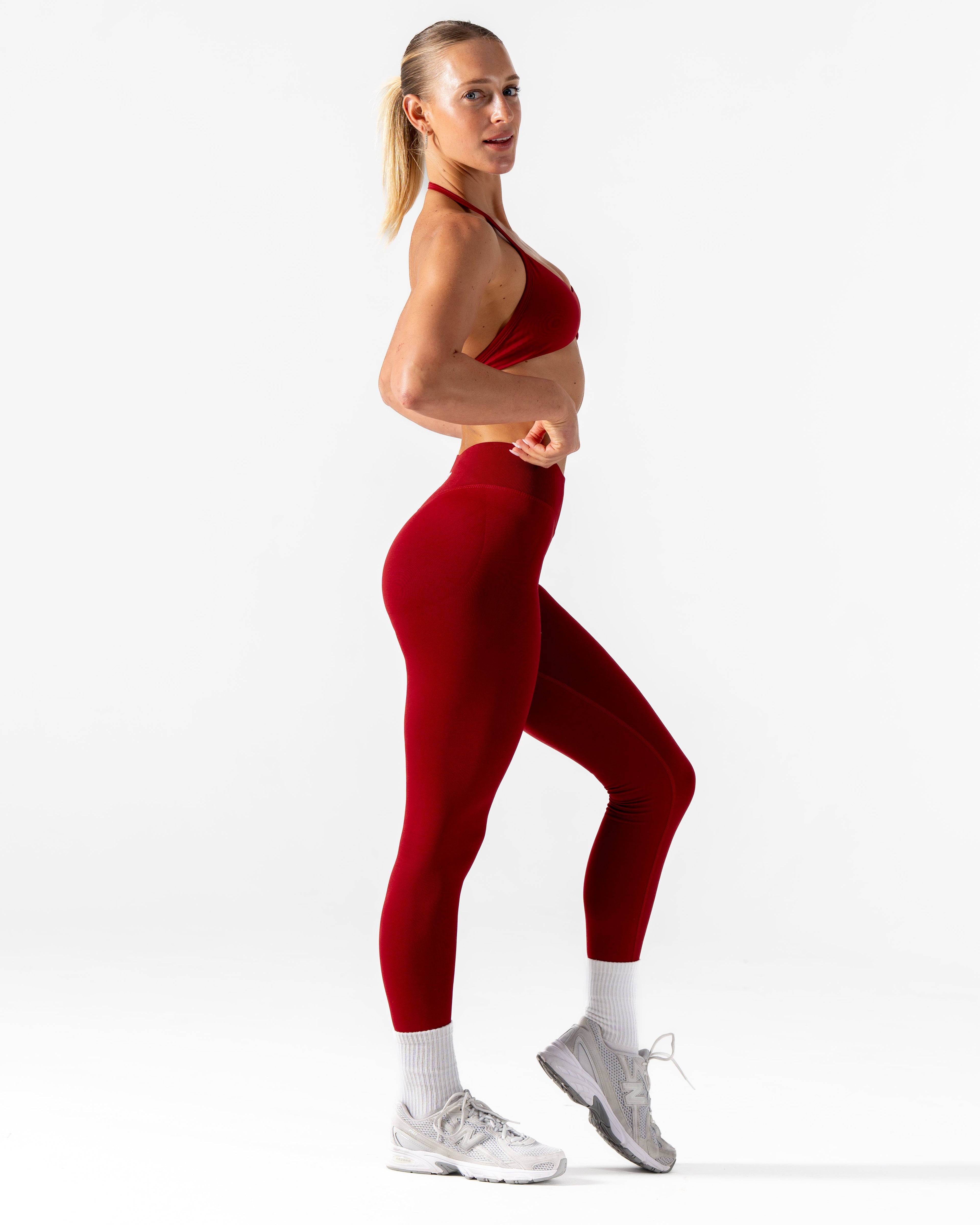 RECOIL BRALETTE - DARK RED