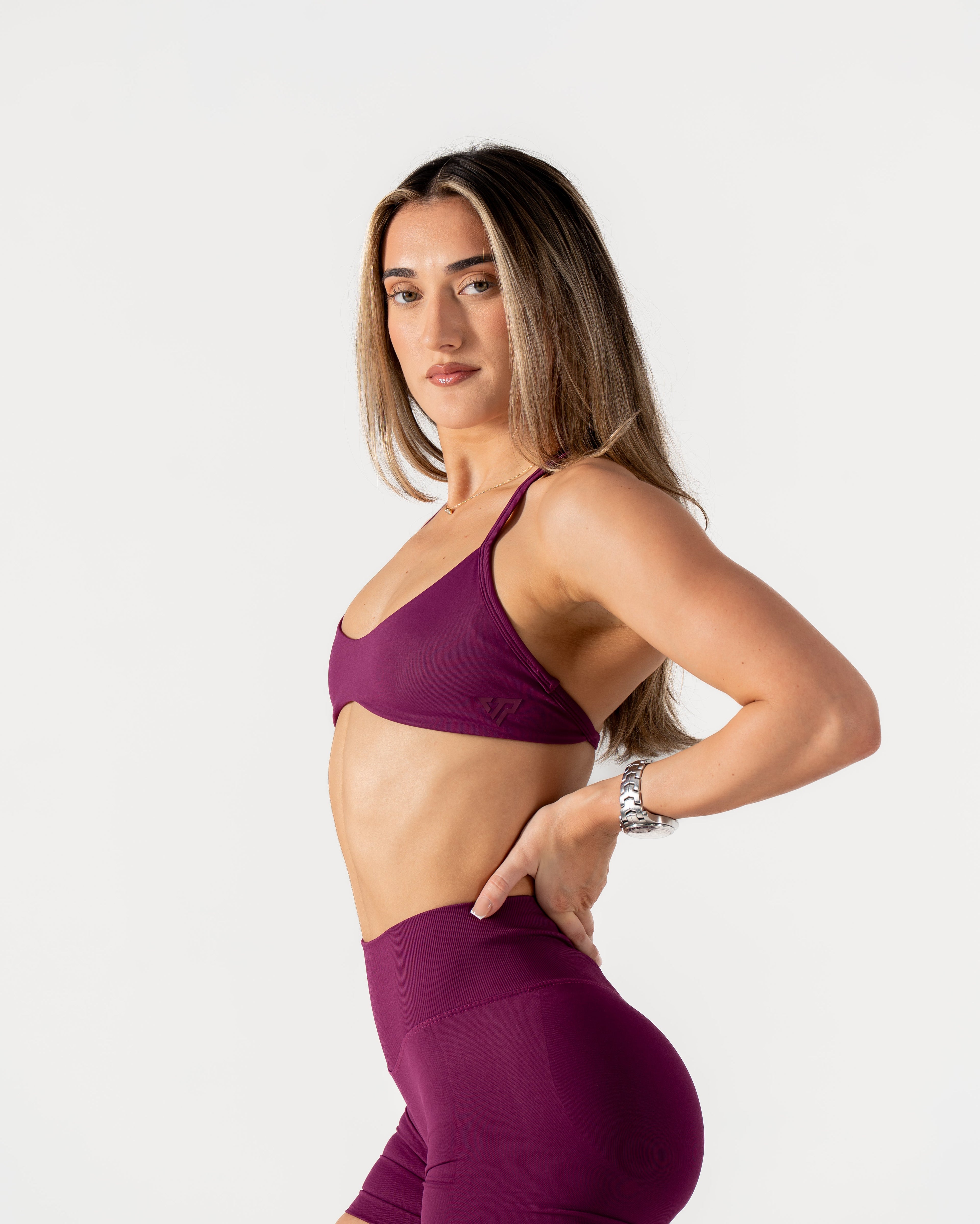 RECOIL BRALETTE - BERRY