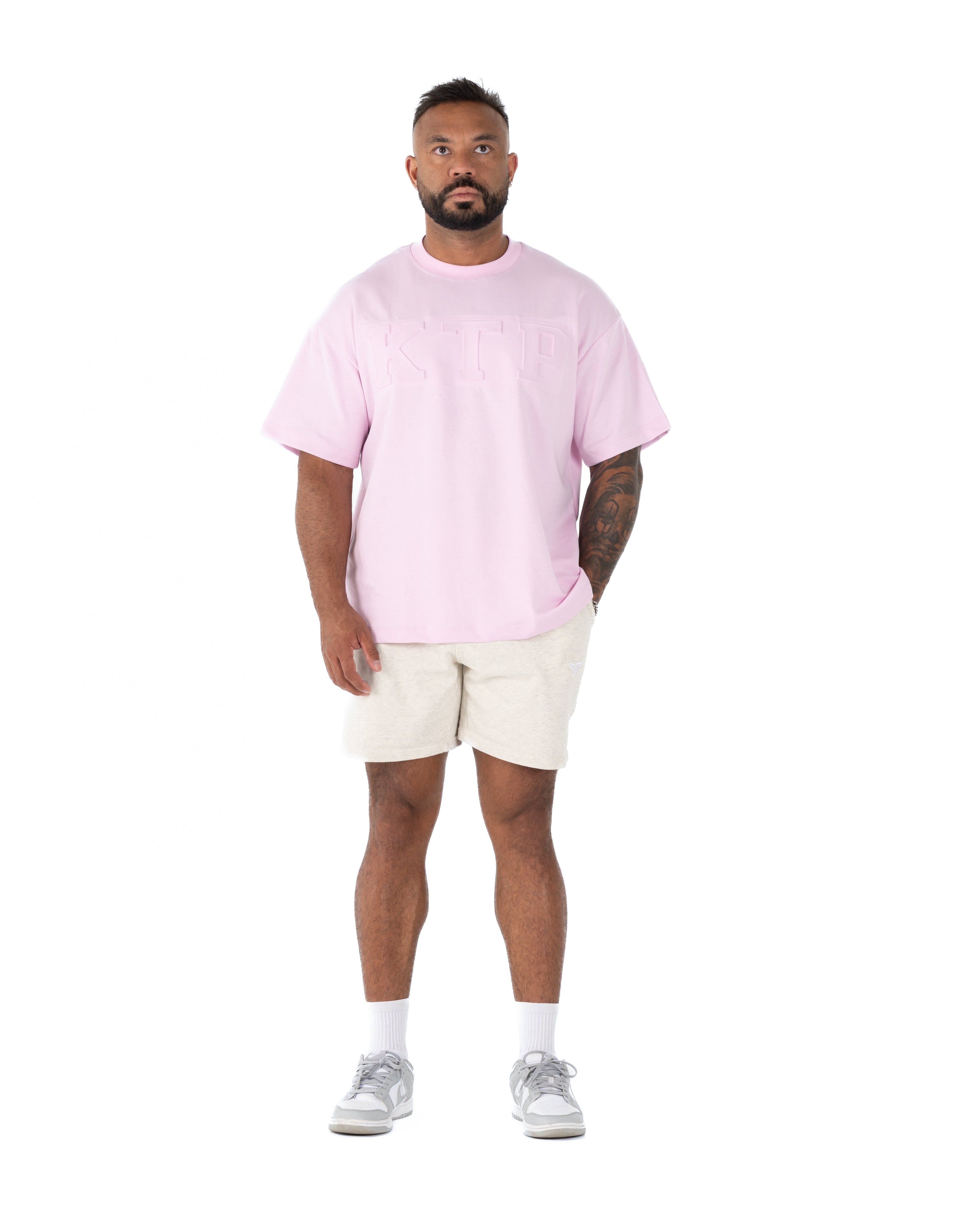 EMBOSSED KTP TEE 2 - PINK