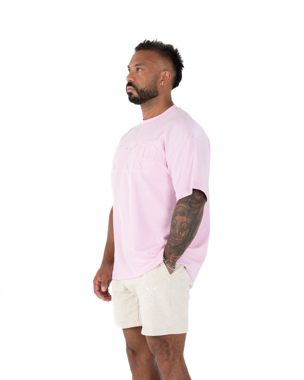 EMBOSSED KTP TEE 2 - PINK