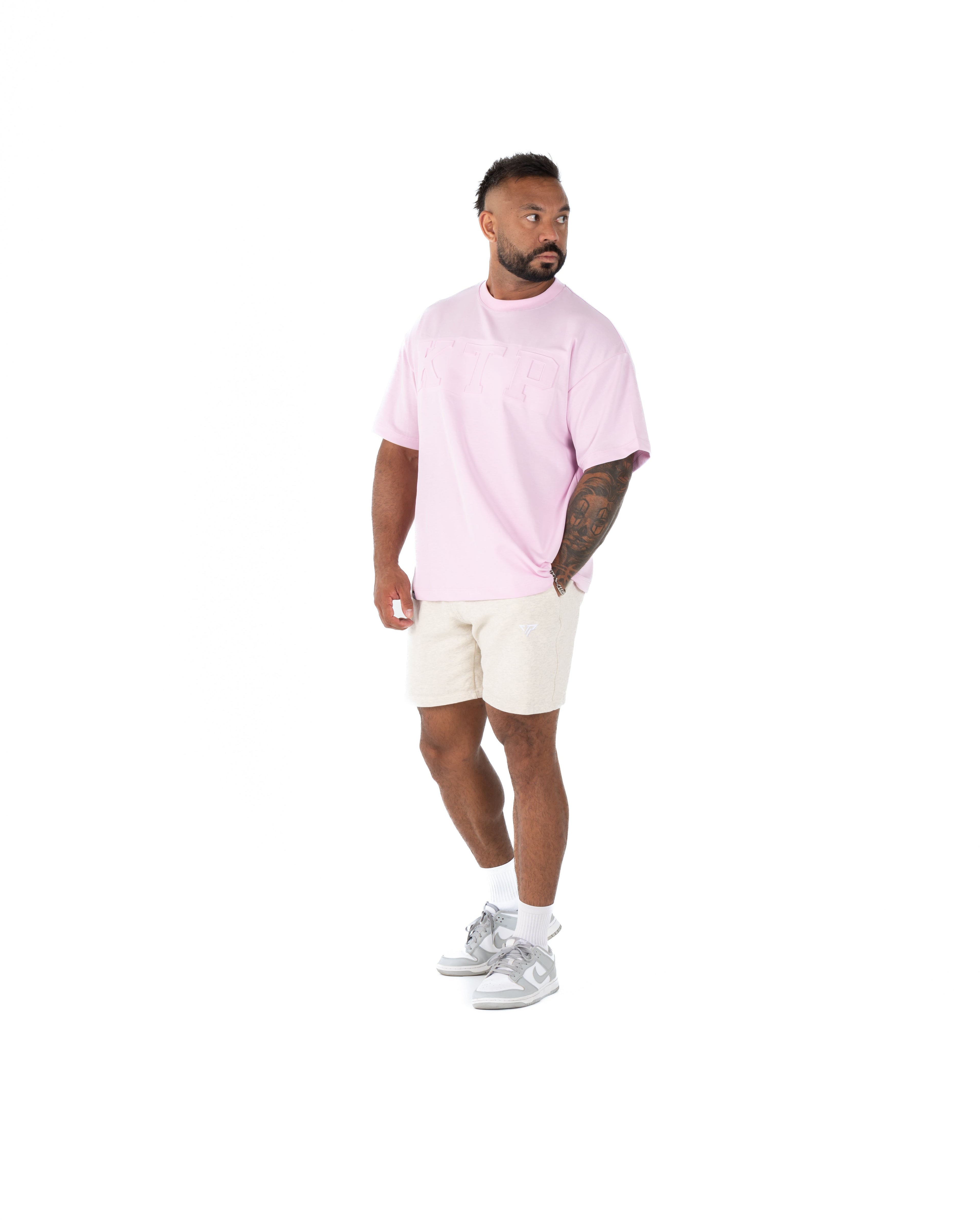 EMBOSSED KTP TEE 2 - PINK