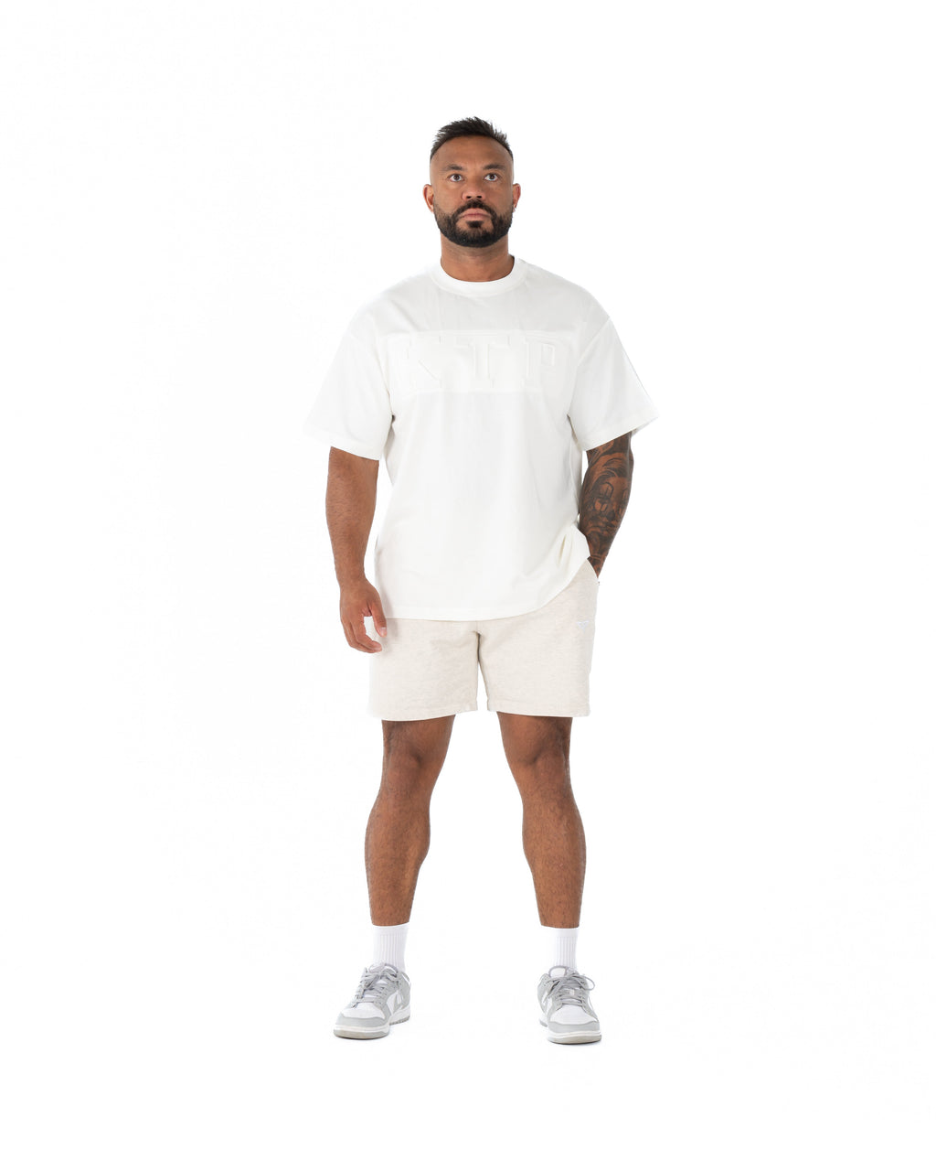 EMBOSSED KTP TEE 2 - WHITE