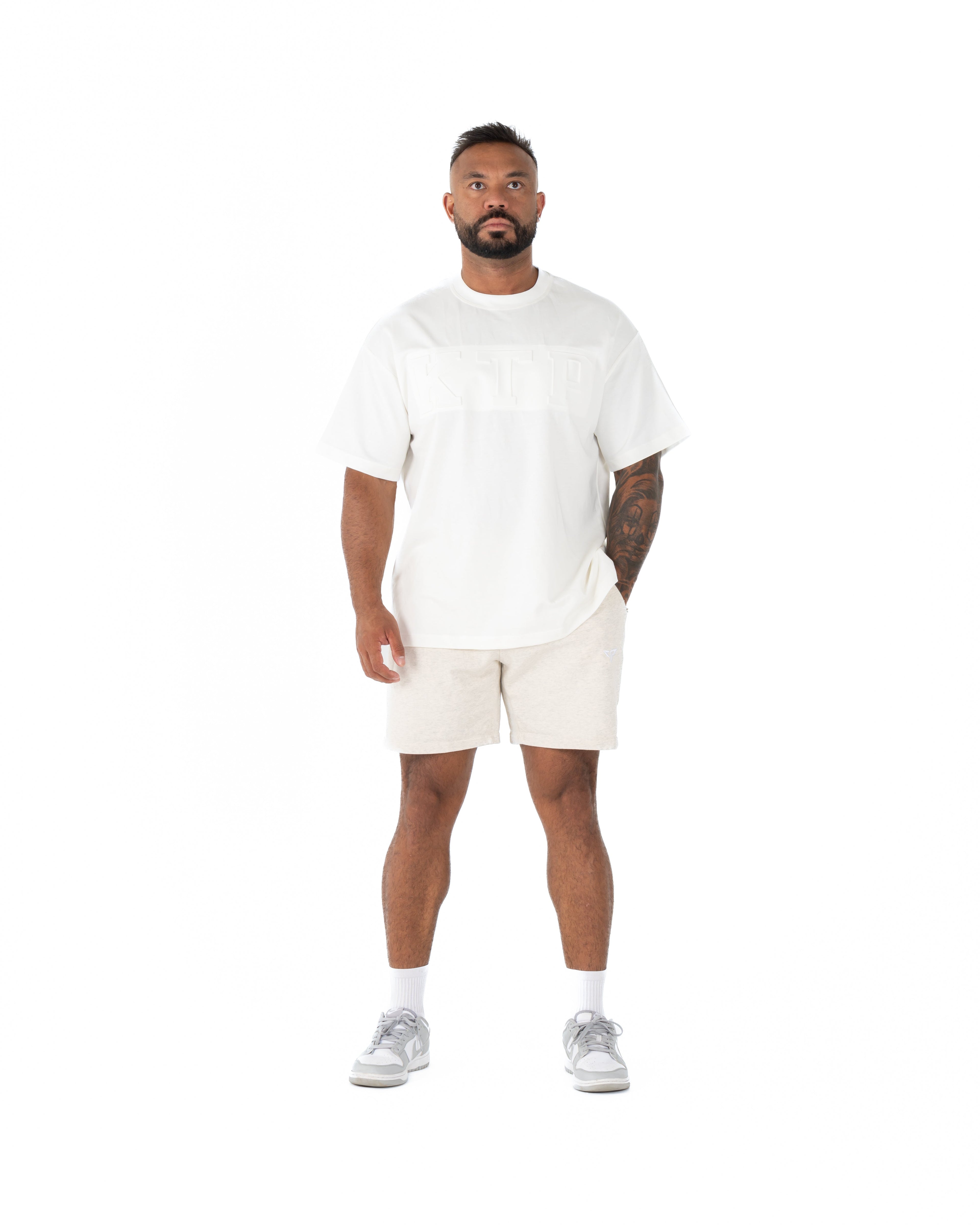 EMBOSSED KTP TEE 2 - WHITE