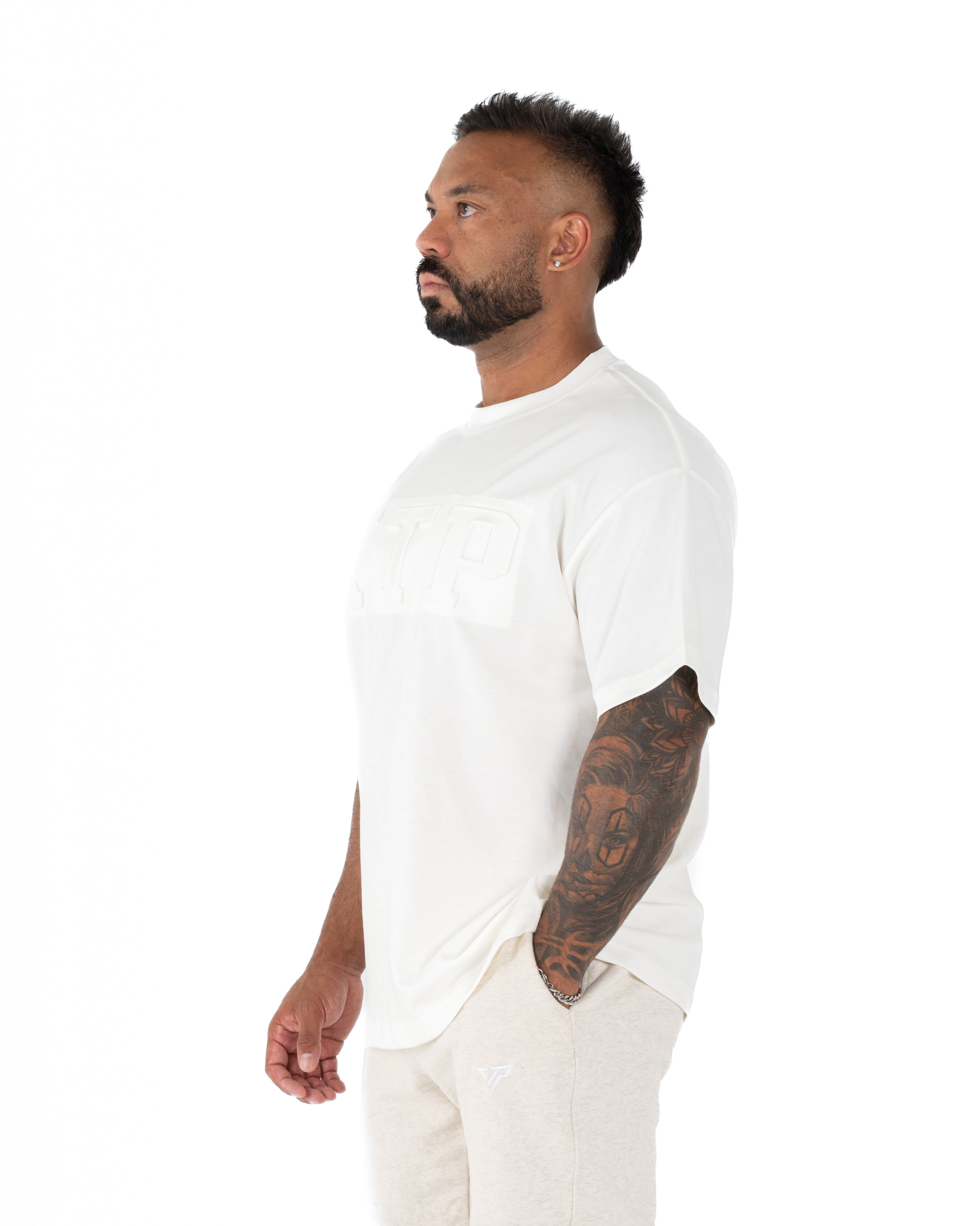 EMBOSSED KTP TEE 2 - WHITE