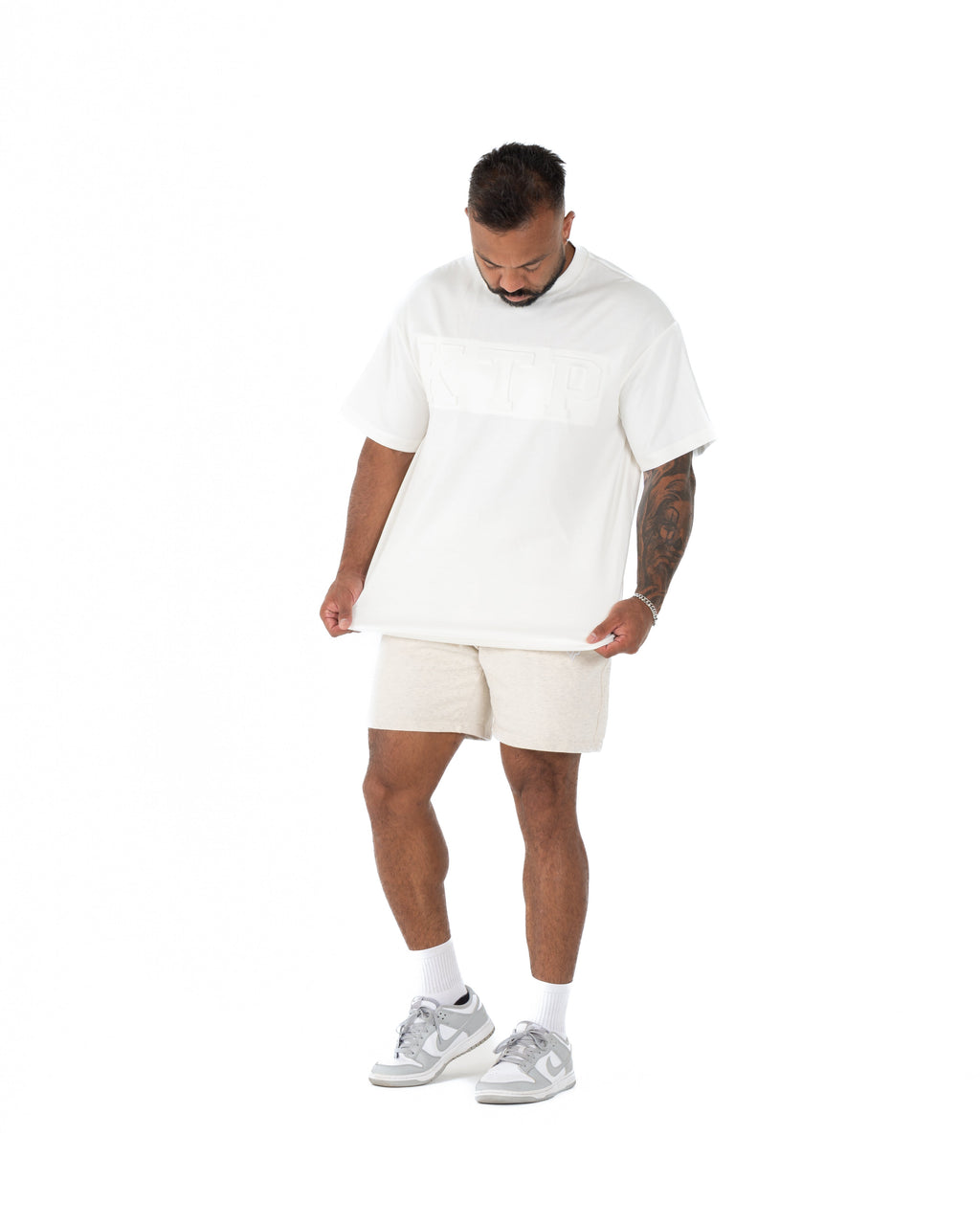 EMBOSSED KTP TEE 2 - WHITE