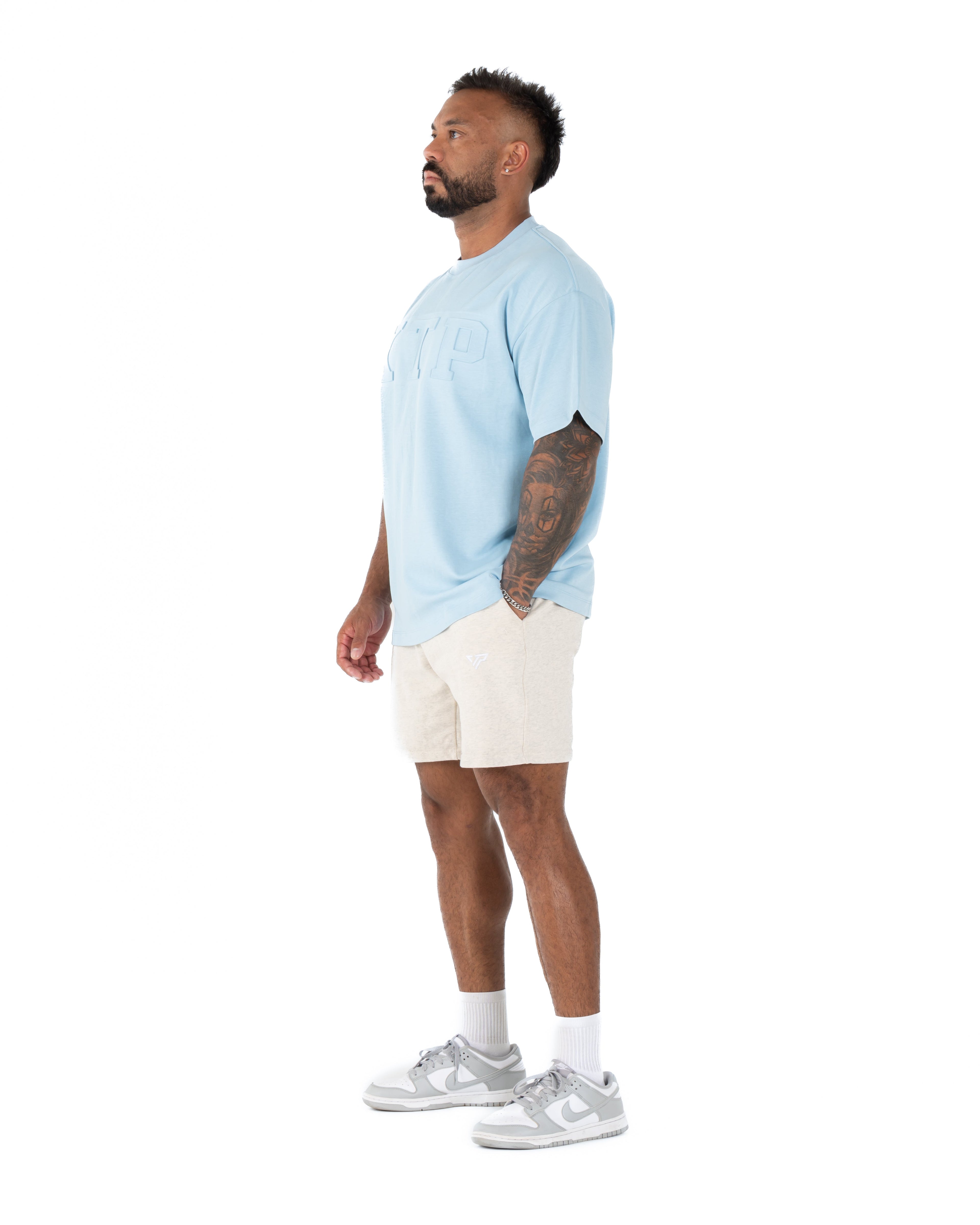 EMBOSSED KTP TEE 2 - BABY BLUE