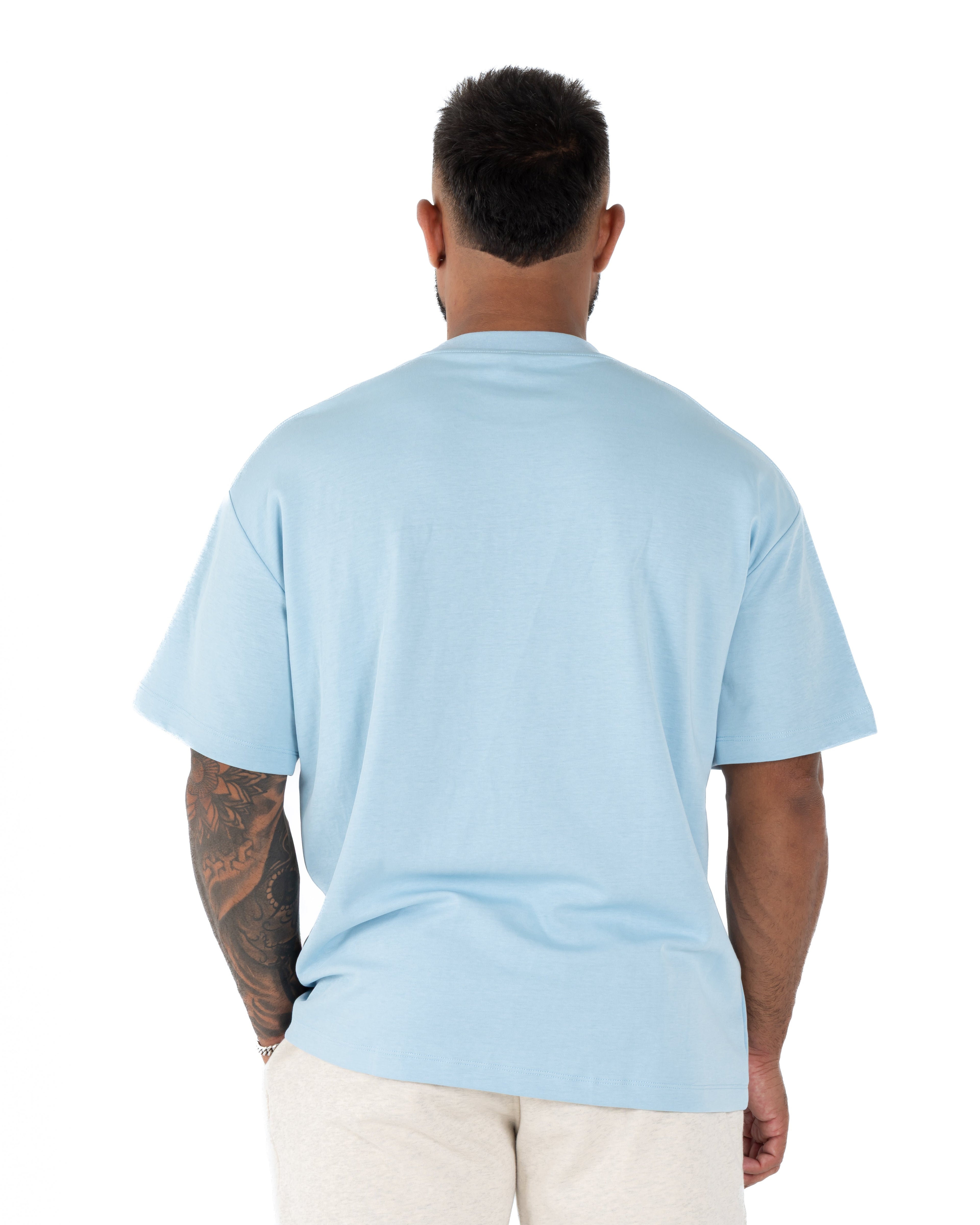 EMBOSSED KTP TEE 2 - BABY BLUE