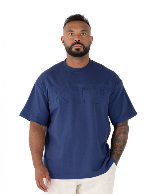 EMBOSSED KTP TEE 2 - NAVY