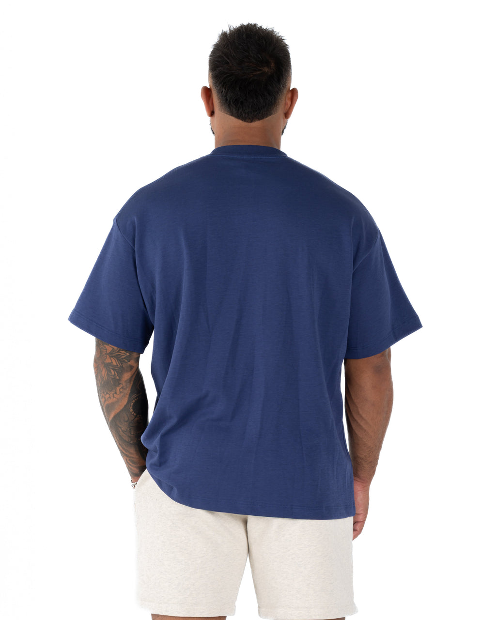 EMBOSSED KTP TEE 2 - NAVY
