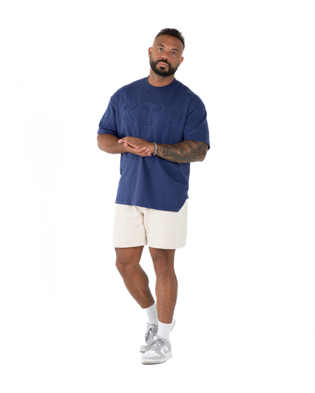 EMBOSSED KTP TEE 2 - NAVY