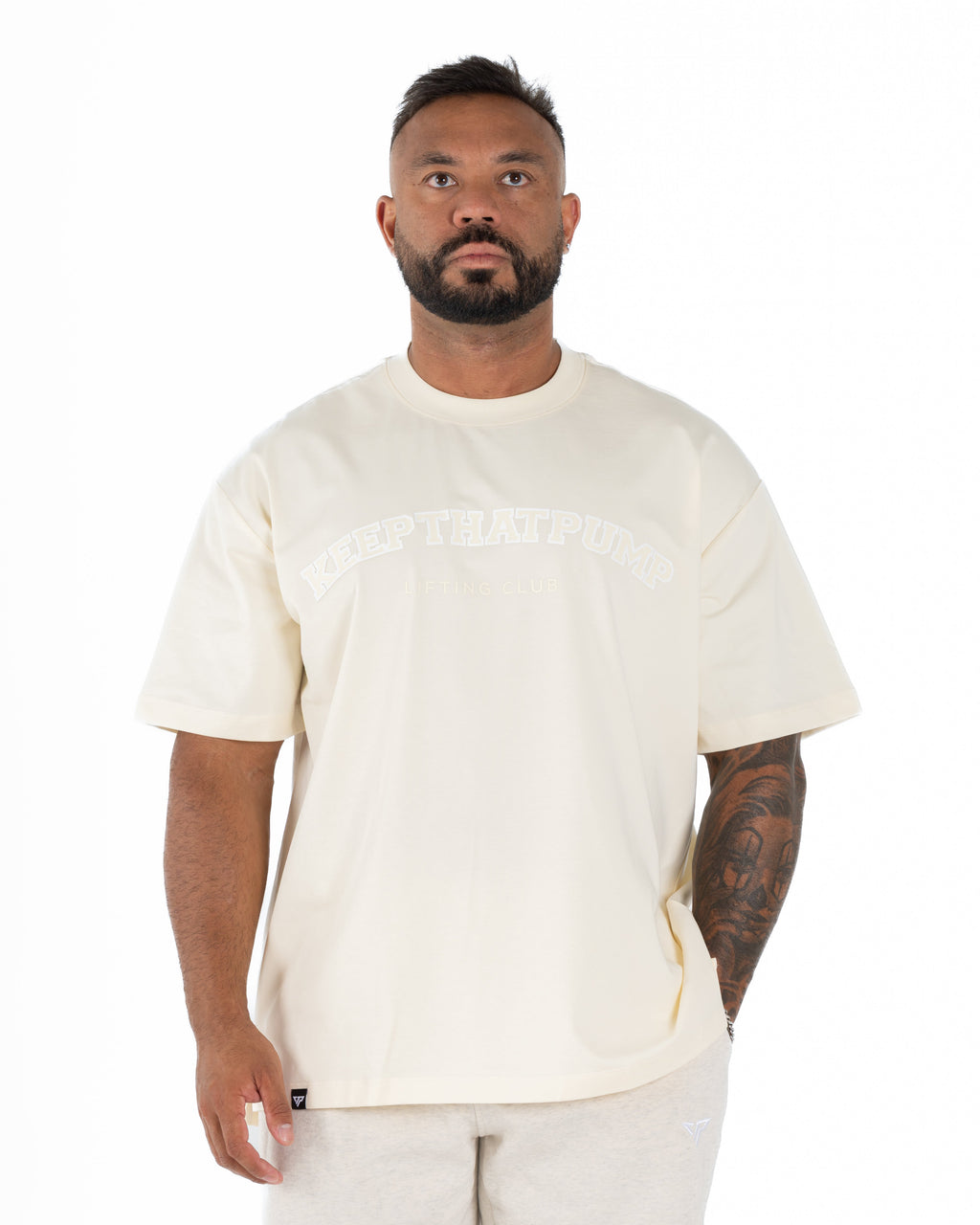 KTP LIFTING OS TEE - BEIGE