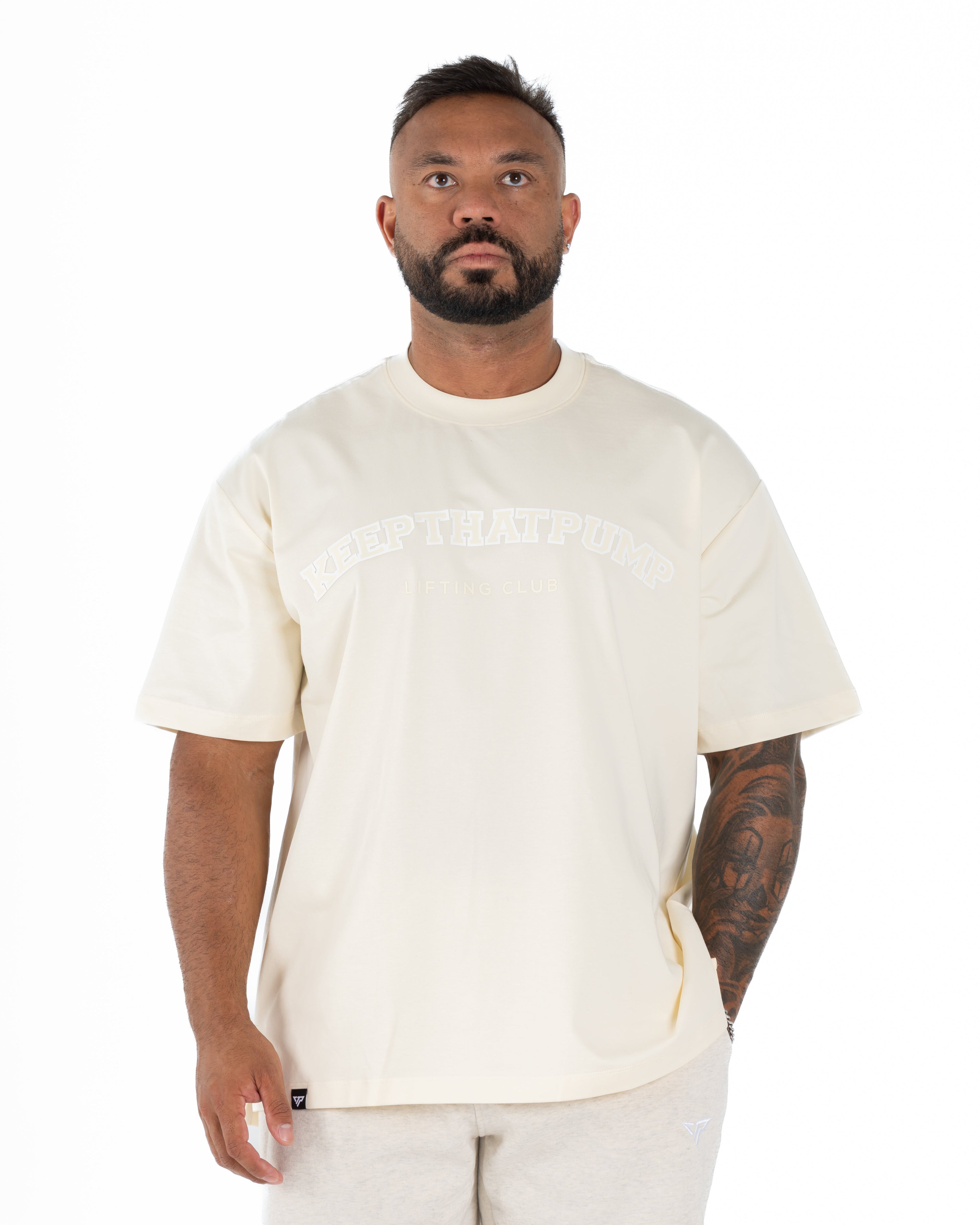 KTP LIFTING OS TEE - BEIGE