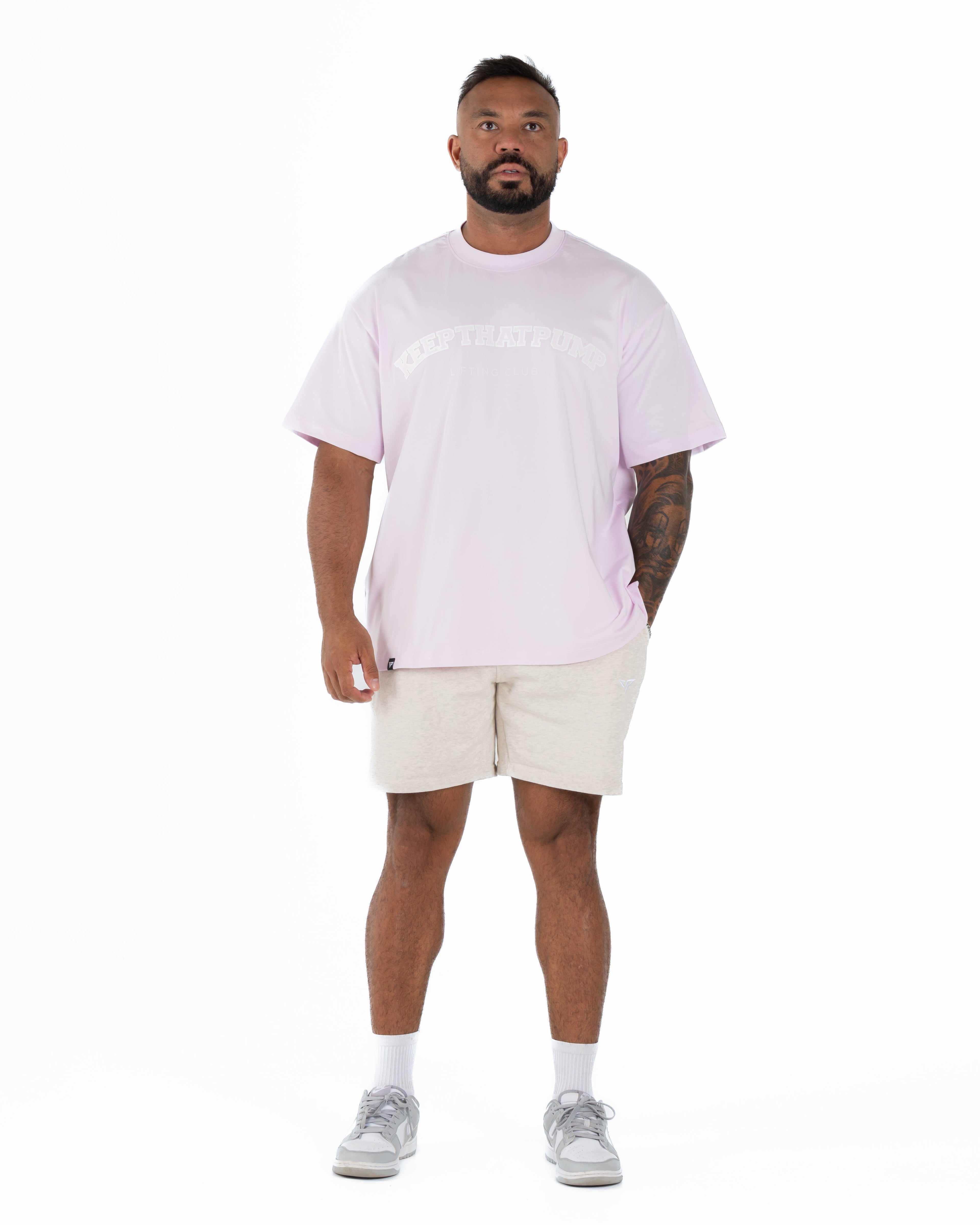 KTP LIFTING OS TEE - BABY PINK