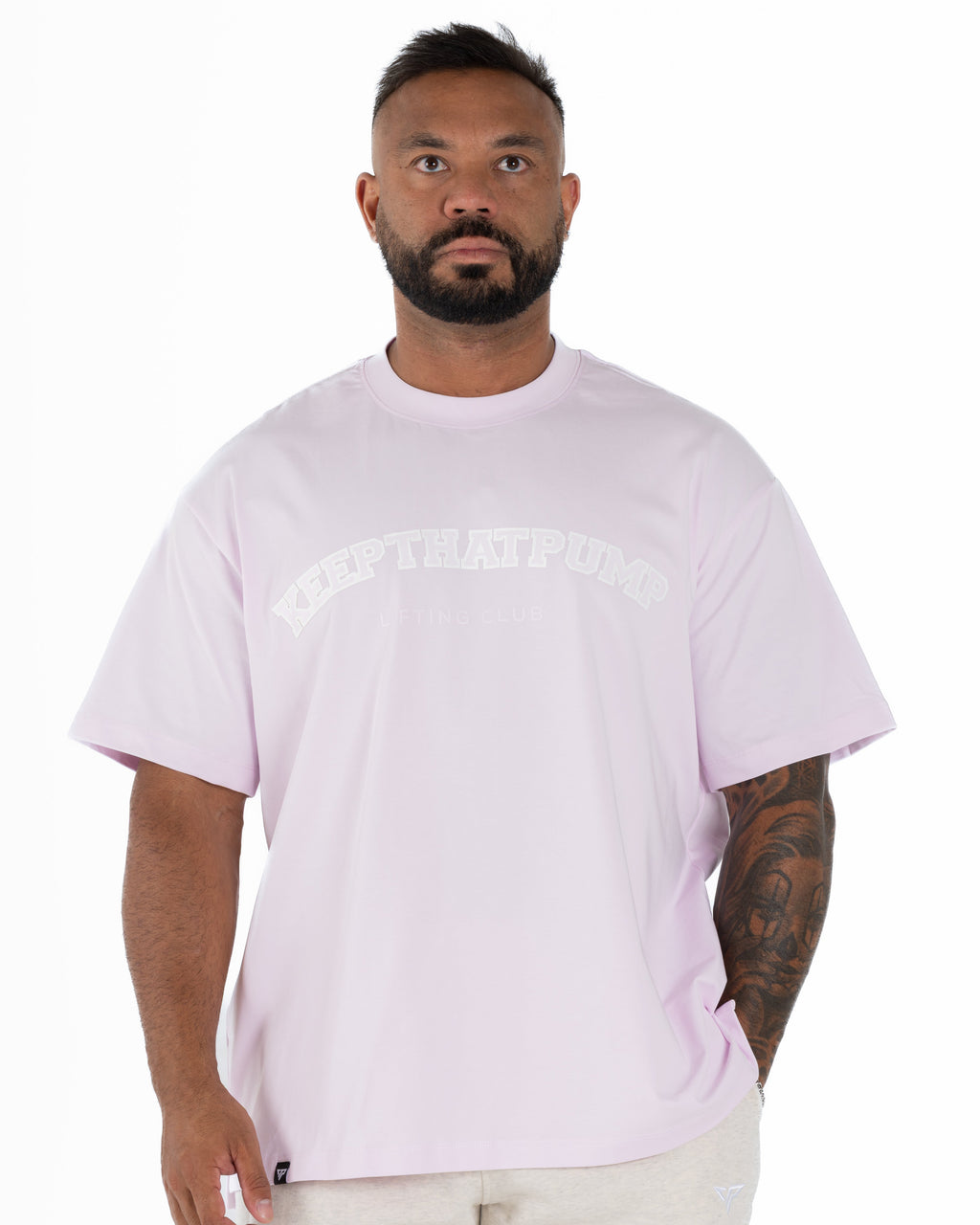 KTP LIFTING OS TEE - BABY PINK