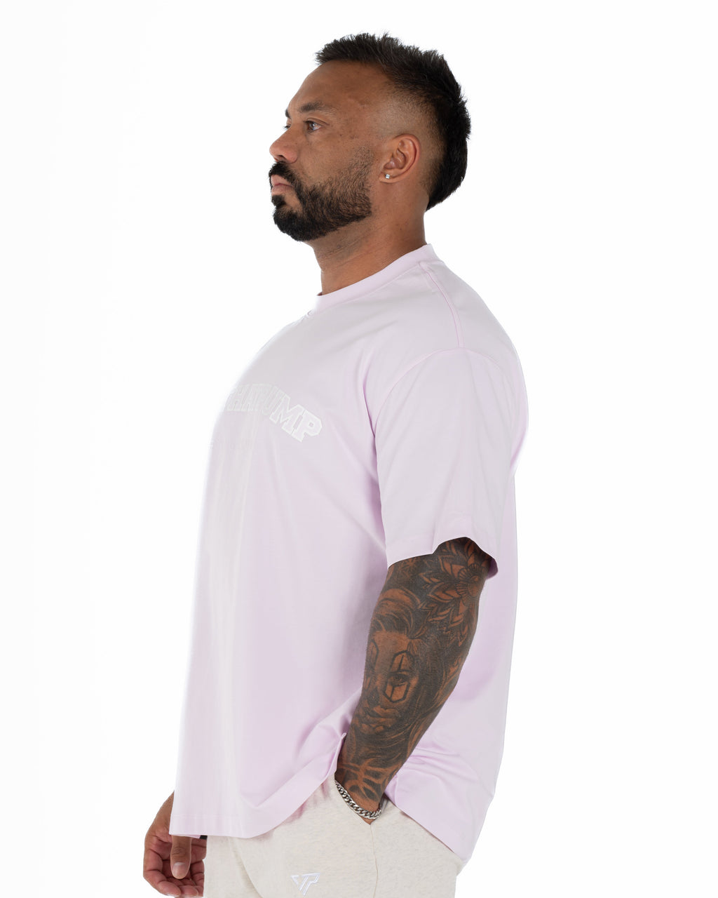 KTP LIFTING OS TEE - BABY PINK