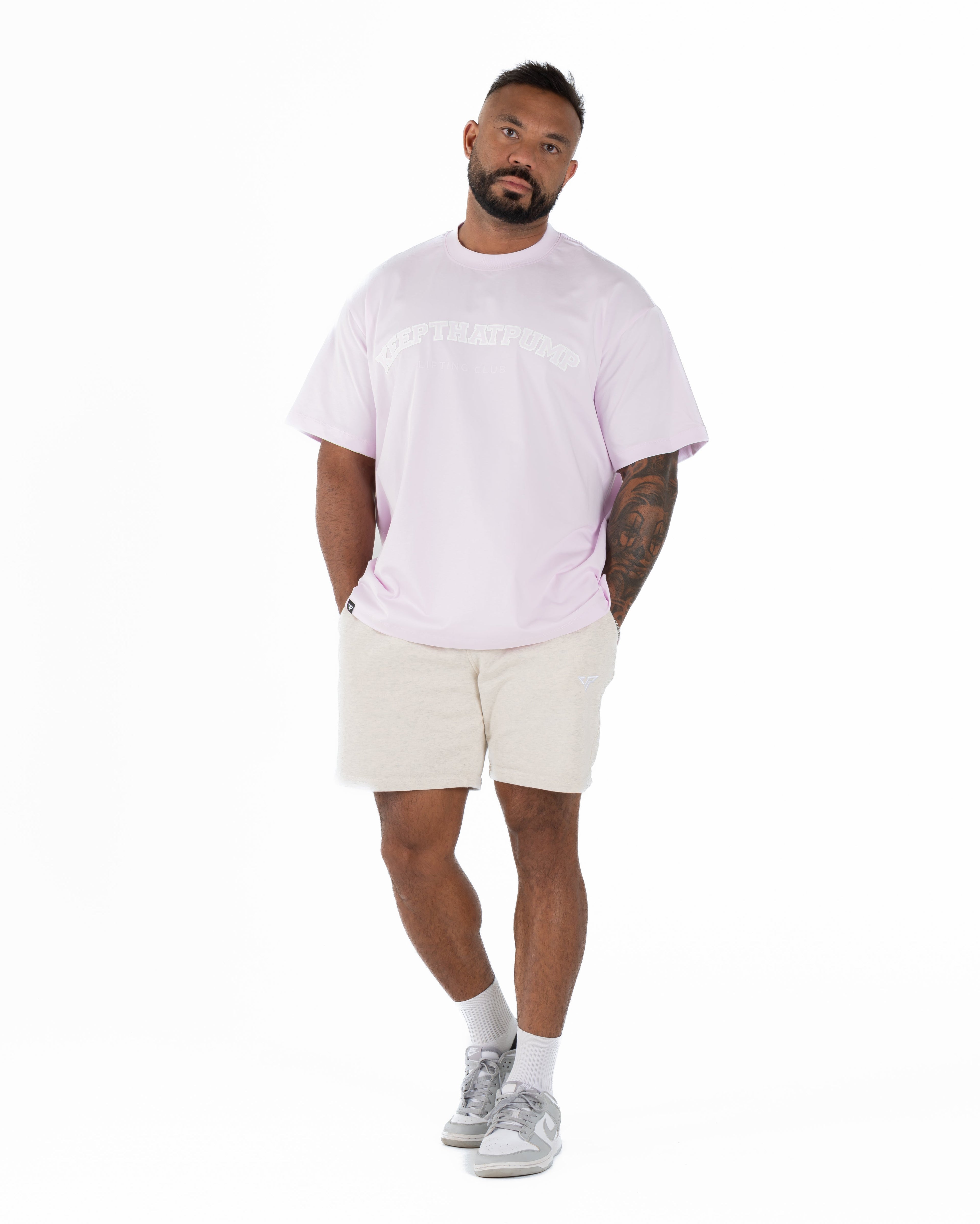 KTP LIFTING OS TEE - BABY PINK