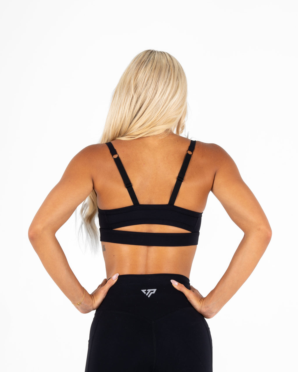 IGNITE TEMPO CROP - BLACK