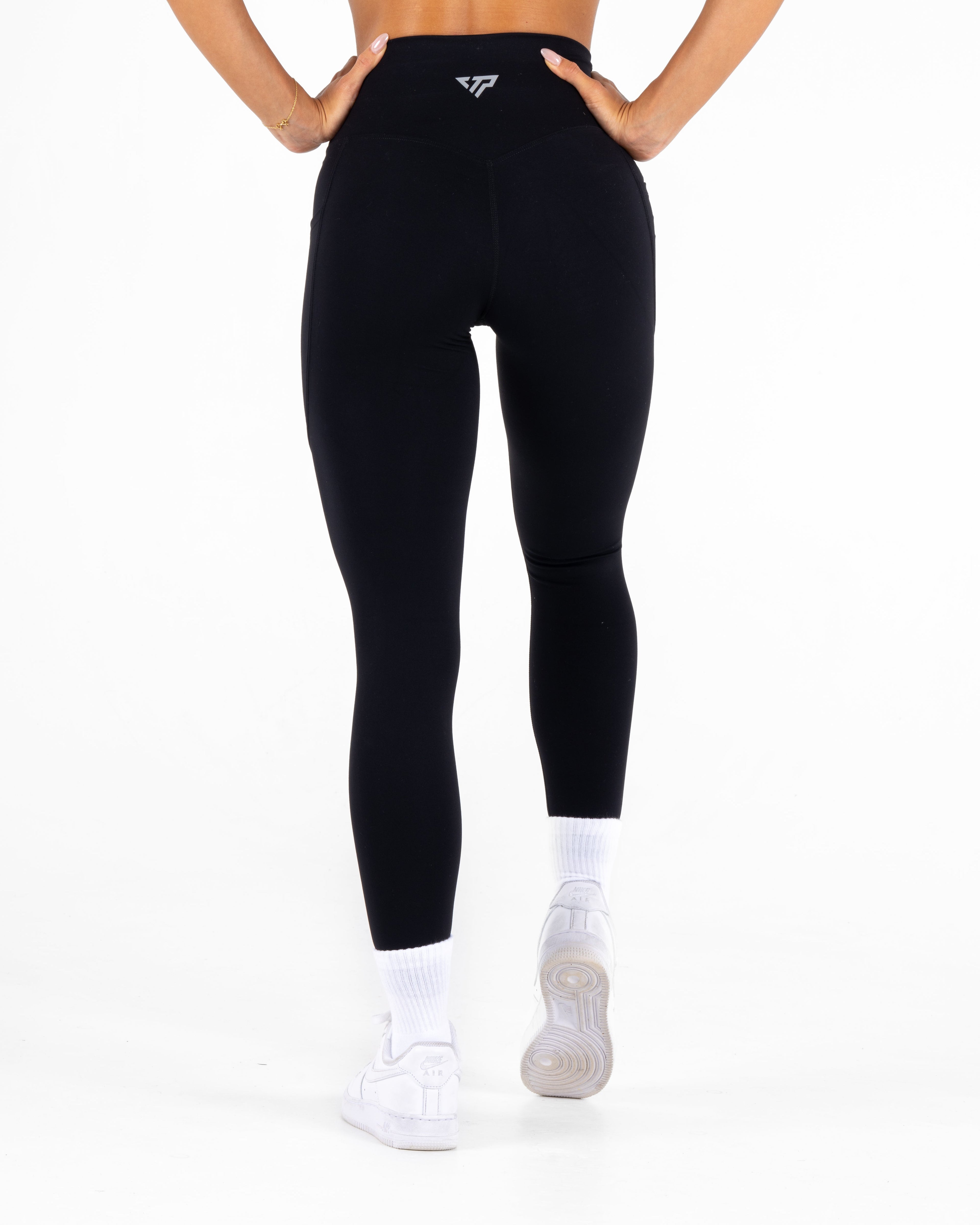 IGNITE V CUT LEGGING - BLACK