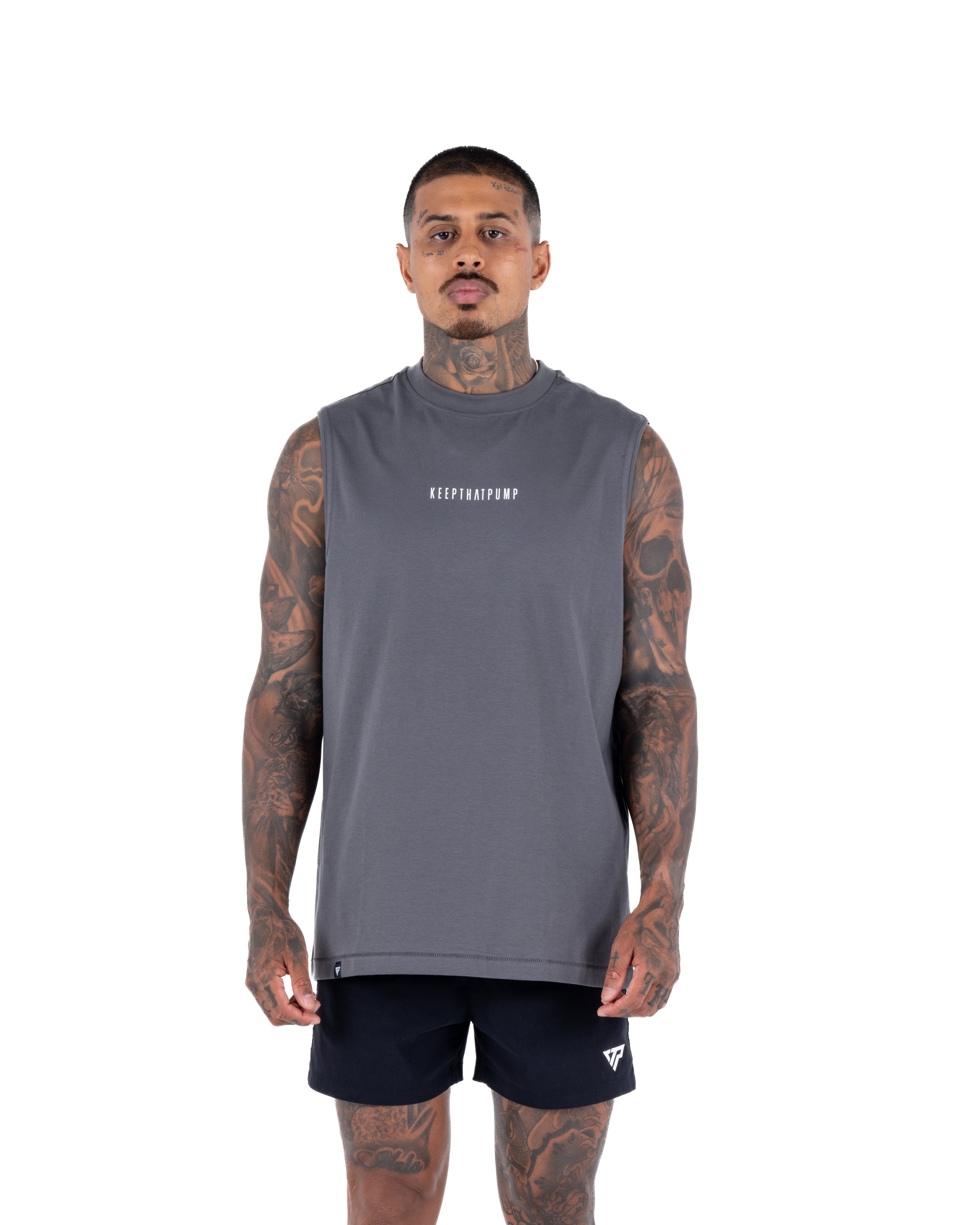 KTP MEN'S VDA TANK - CHARCOAL