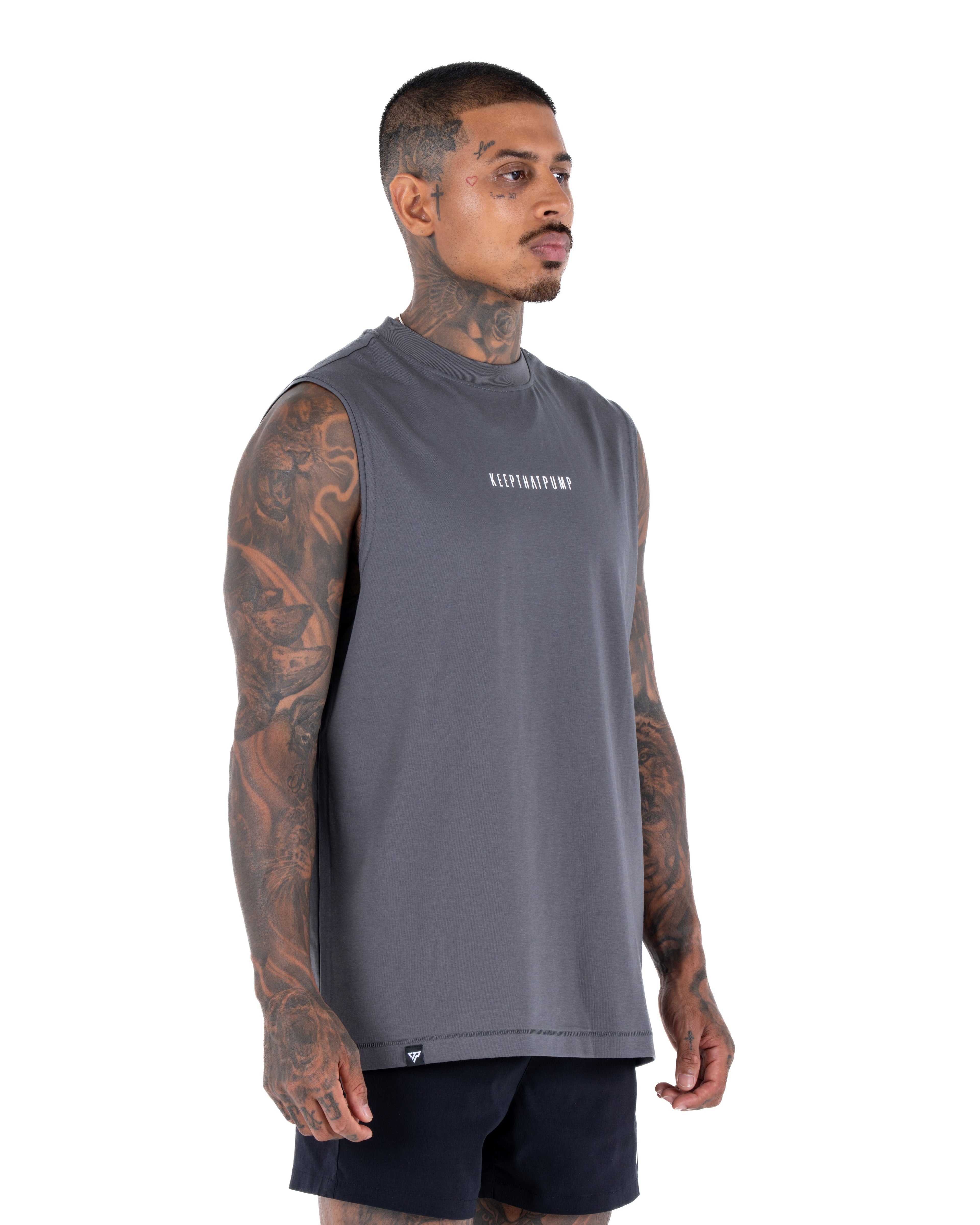 KTP MEN'S VDA TANK - CHARCOAL
