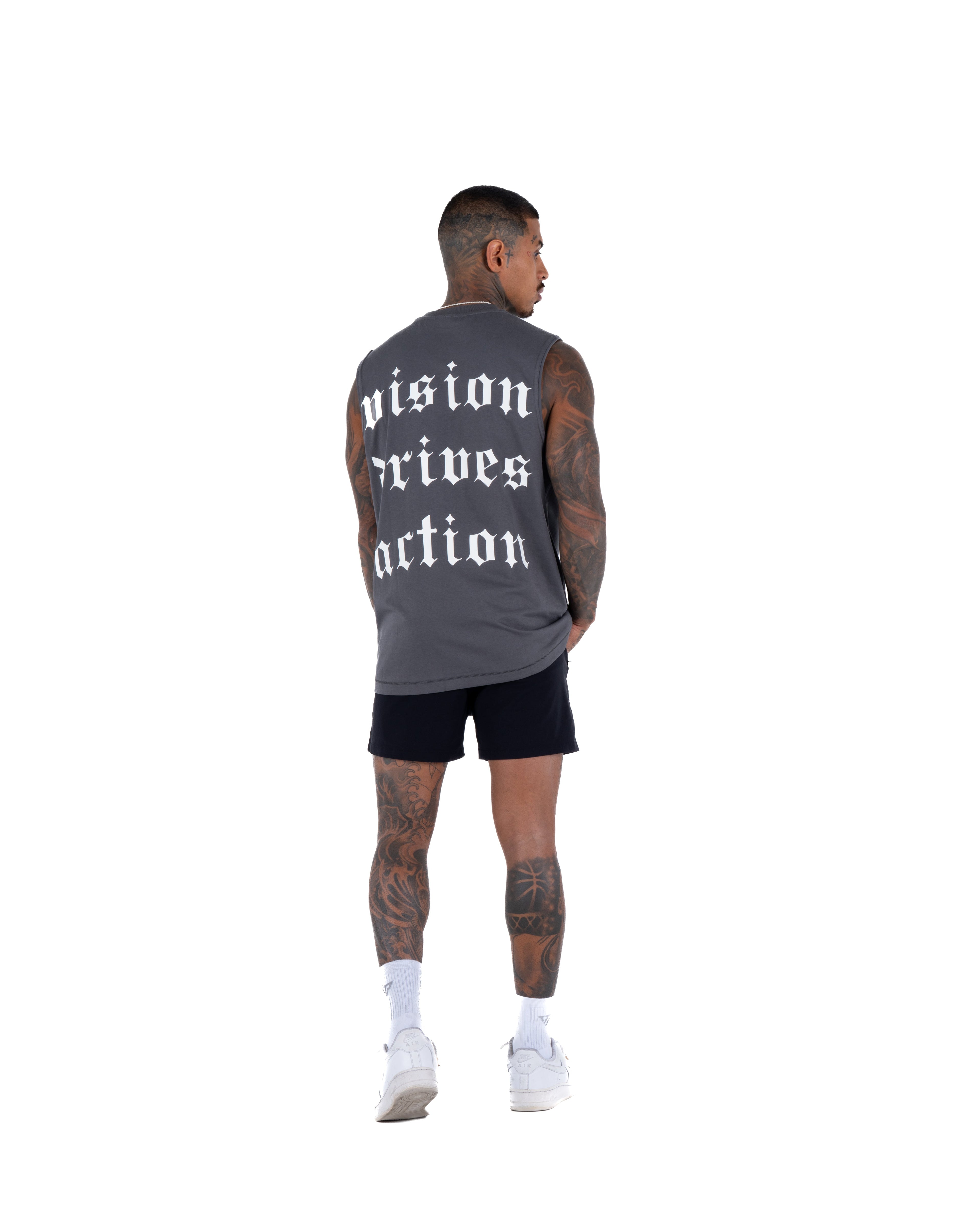 KTP MEN'S VDA TANK - CHARCOAL
