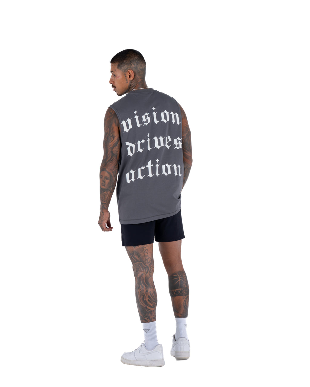 KTP MEN'S VDA TANK - CHARCOAL