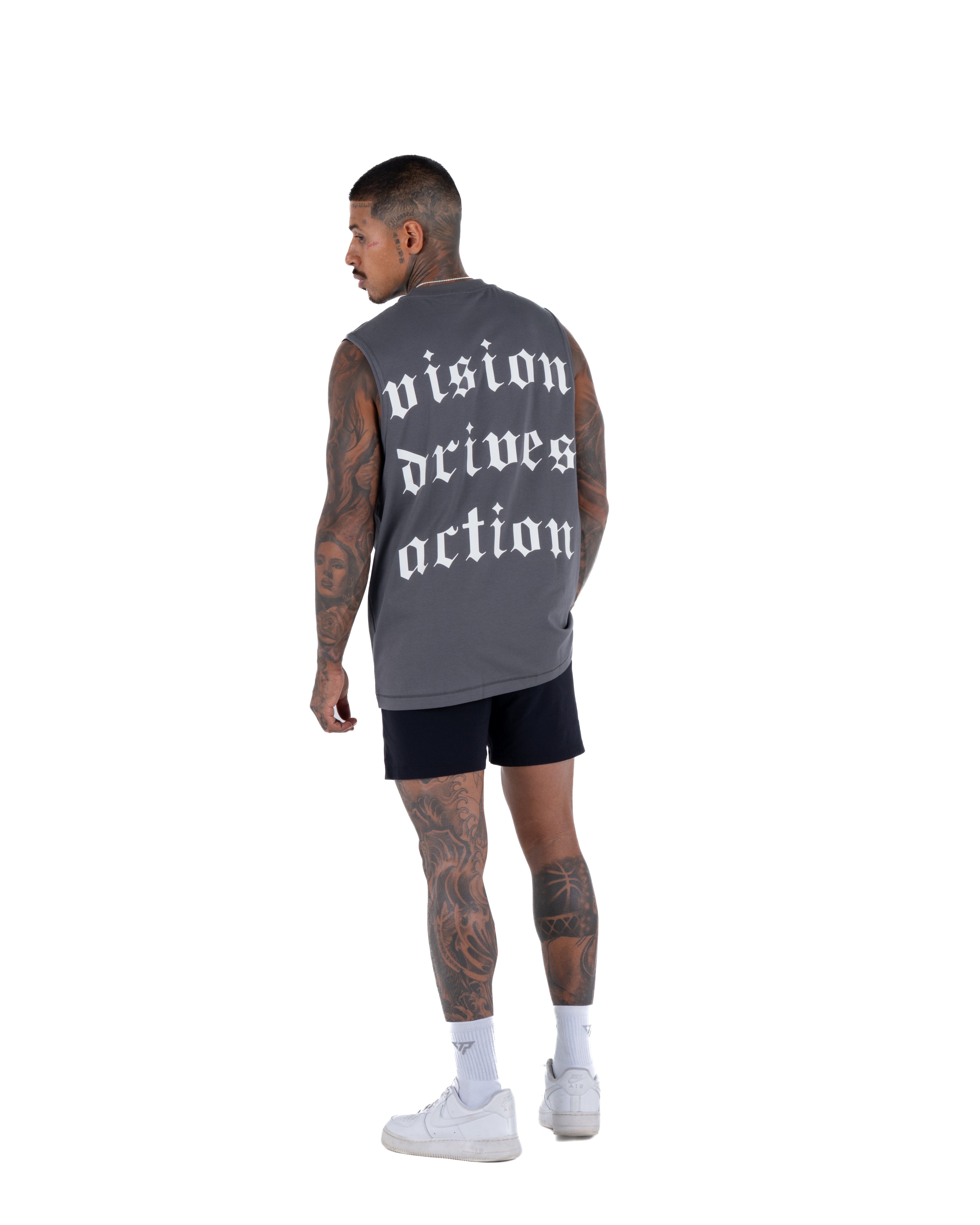KTP MEN'S VDA TANK - CHARCOAL