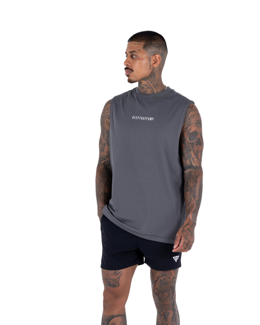 KTP MEN'S VDA TANK - CHARCOAL