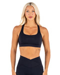 IGNITE MOMENTUM CROP - BLACK