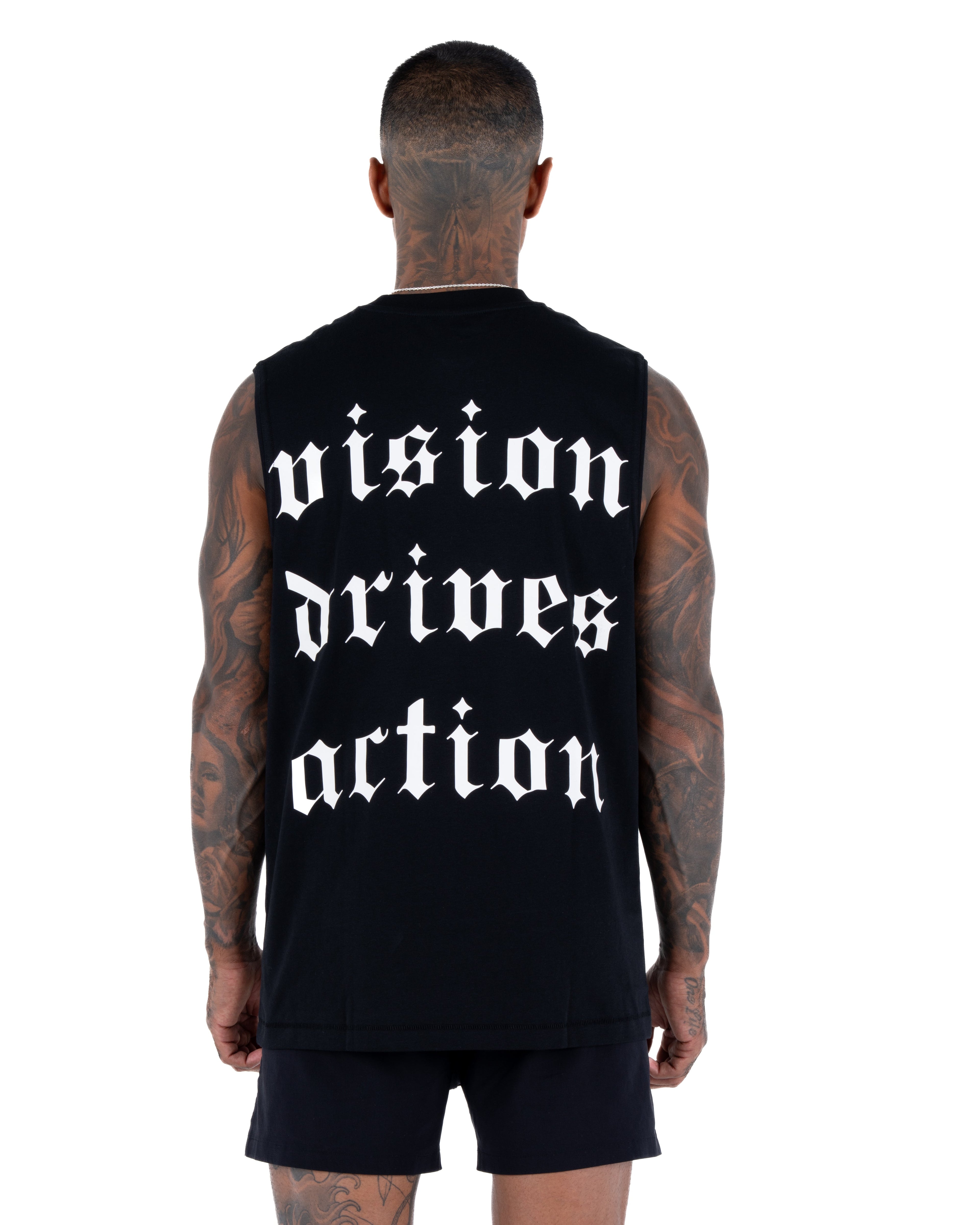 KTP MEN'S VDA TANK - BLACK