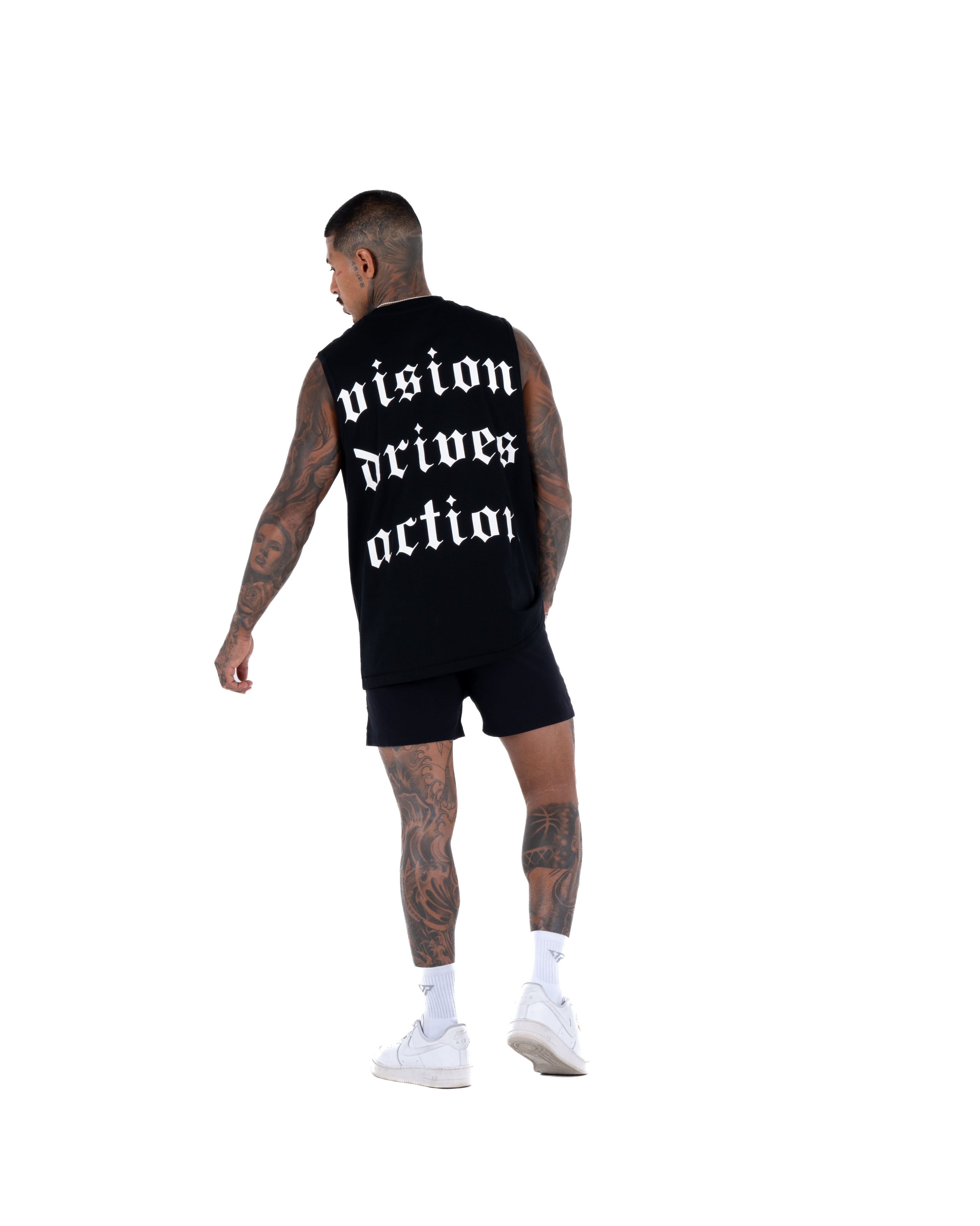 KTP MEN'S VDA TANK - BLACK